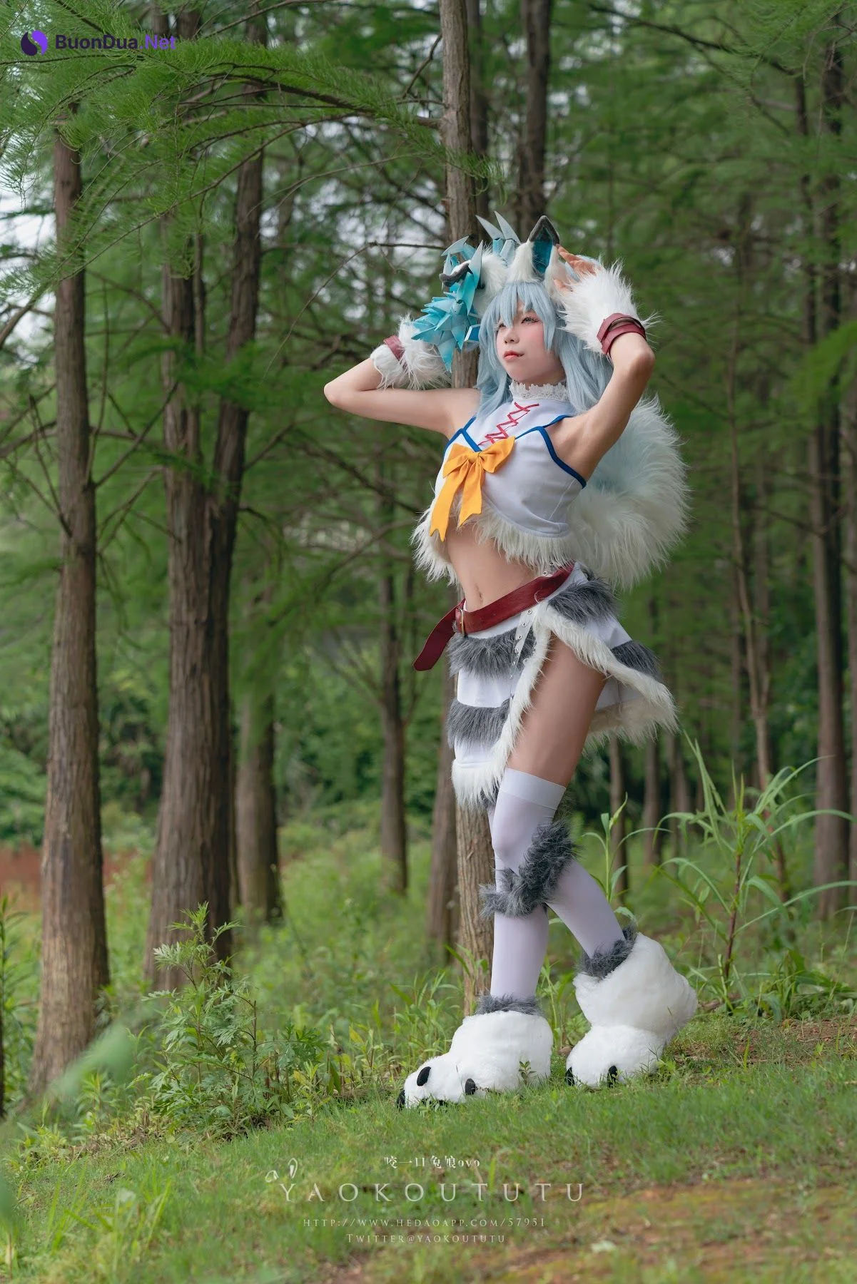 Coser@黏黏团子兔 – 六月订阅『刹那抓住了未来』小剧场 - 照片 2