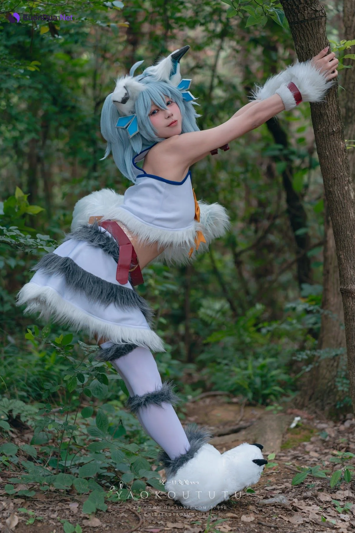 Coser@黏黏团子兔 – 六月订阅『刹那抓住了未来』小剧场 - 照片 20