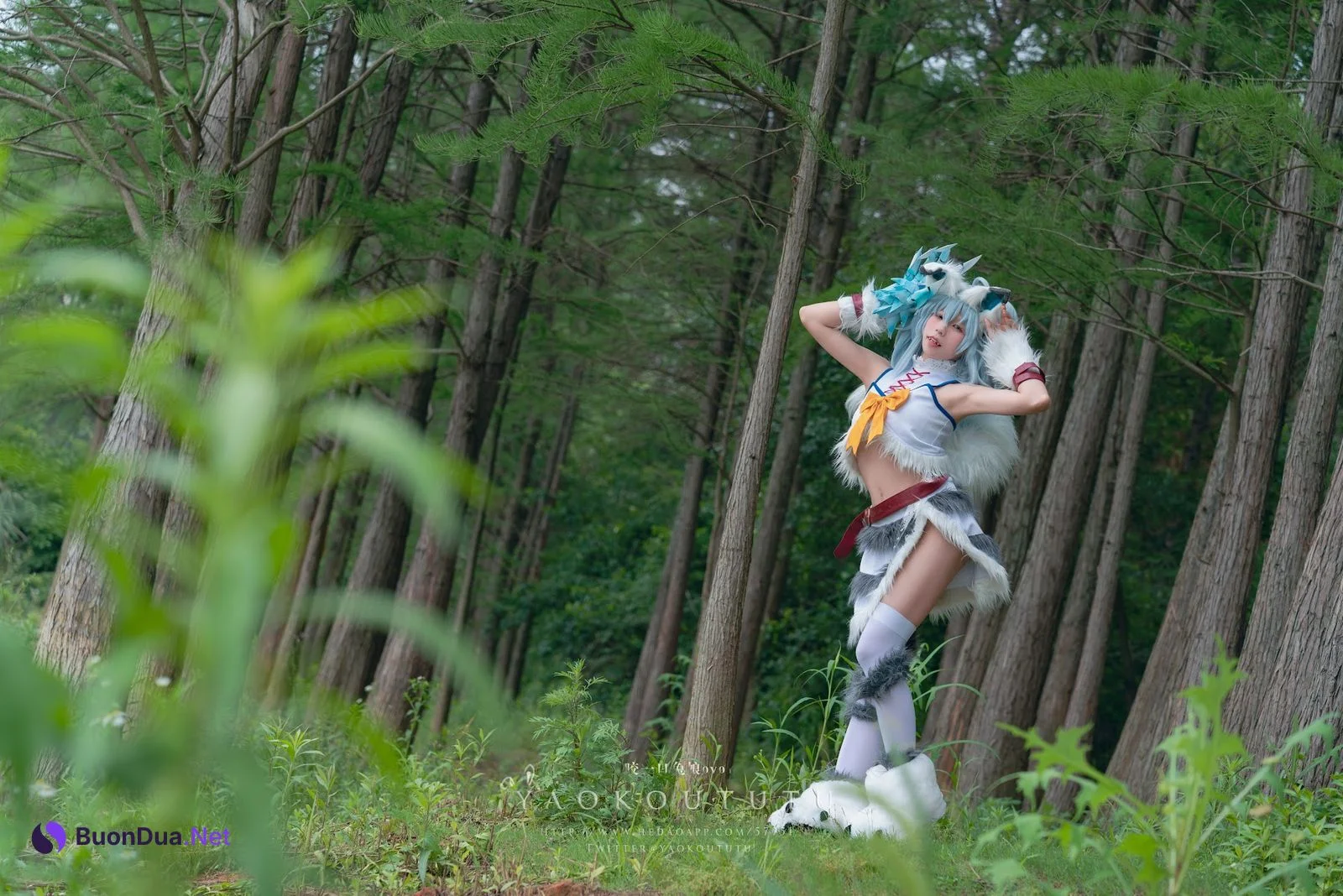 Coser@黏黏团子兔 – 六月订阅『刹那抓住了未来』小剧场 - 照片 3