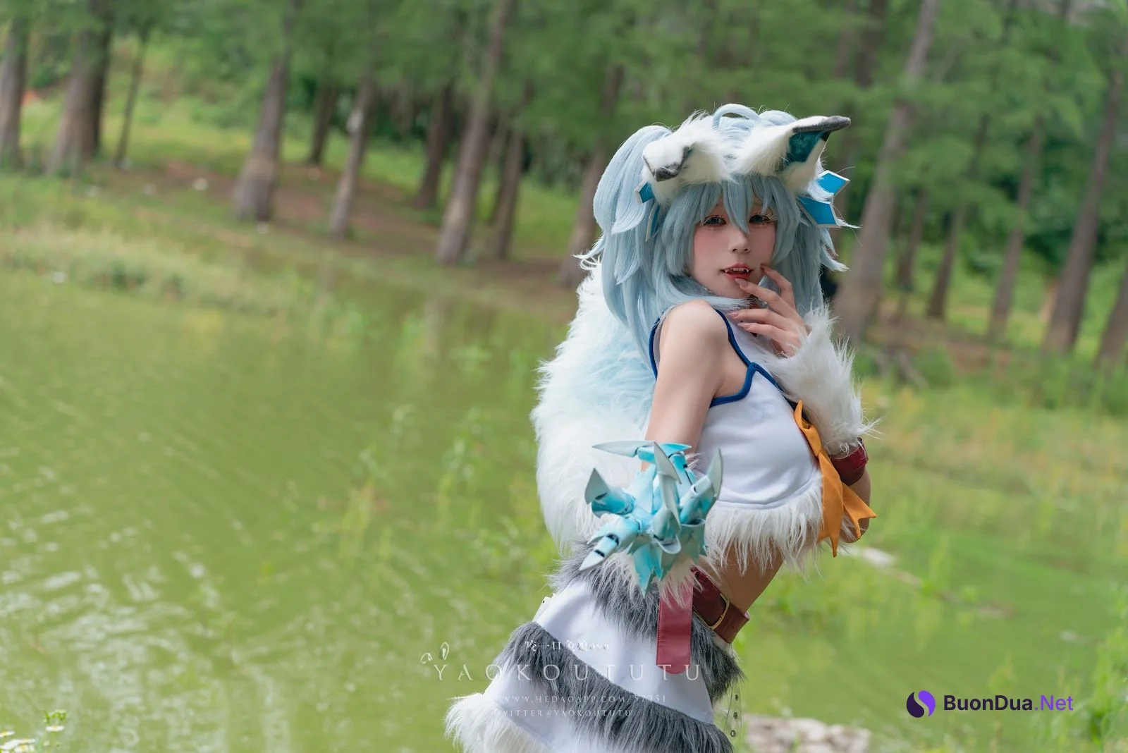 Coser@黏黏团子兔 – 六月订阅『刹那抓住了未来』小剧场 - 照片 4