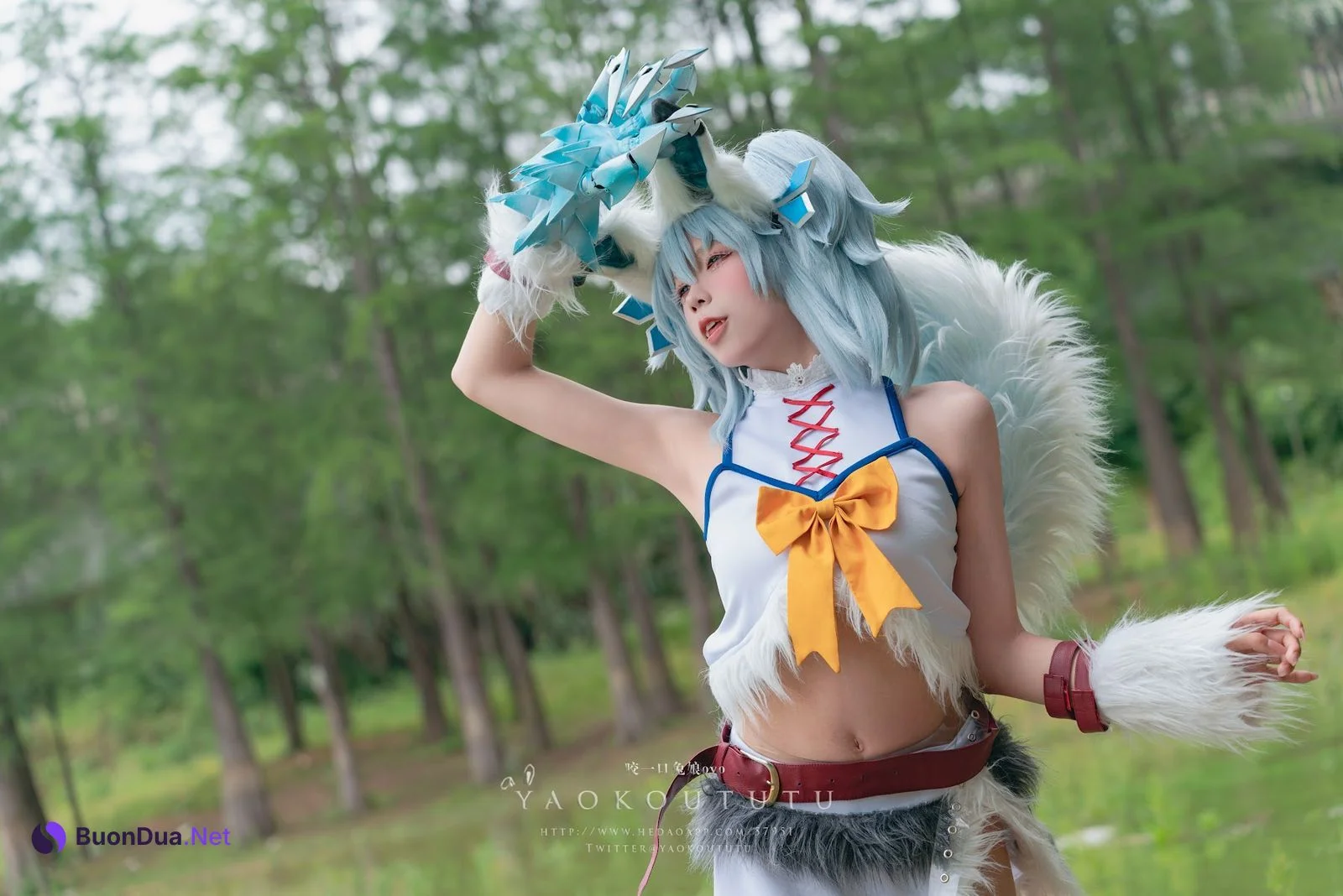 Coser@黏黏团子兔 – 六月订阅『刹那抓住了未来』小剧场 - 照片 5