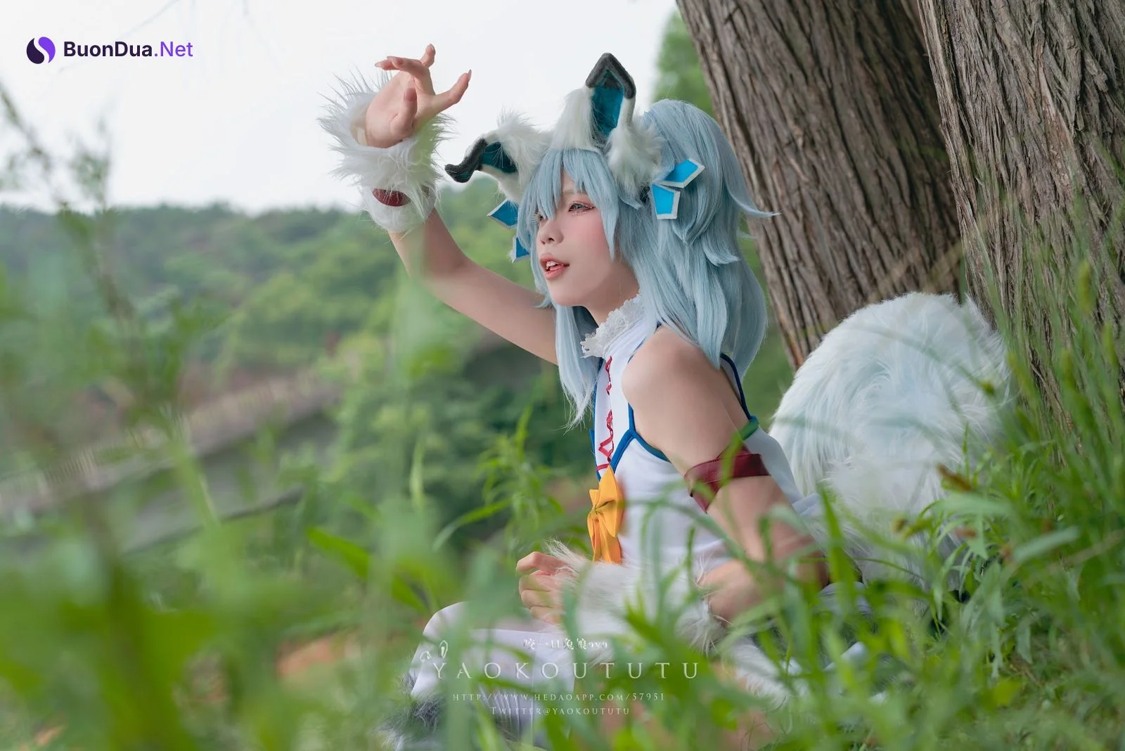 Coser@黏黏团子兔 – 六月订阅『刹那抓住了未来』小剧场 - 照片 7