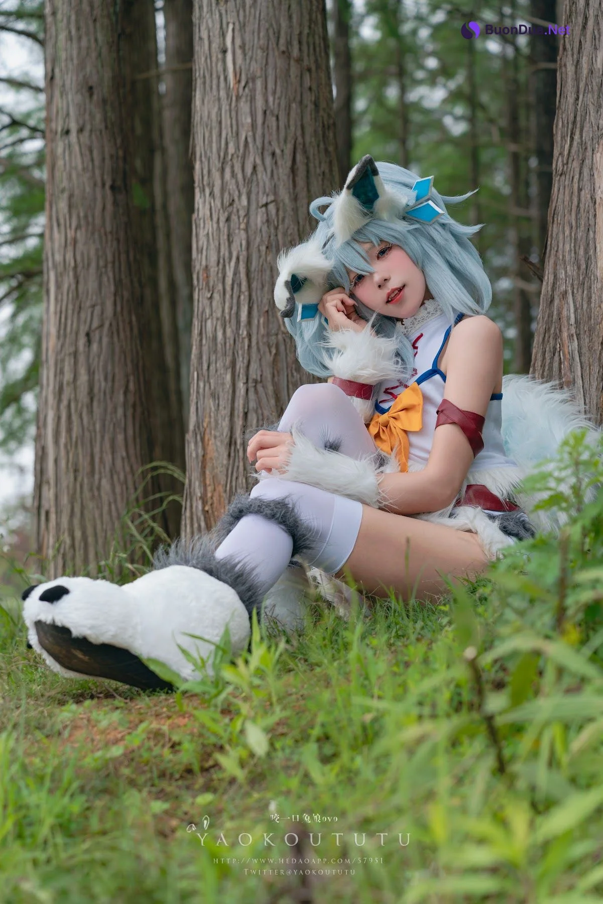 Coser@黏黏团子兔 – 六月订阅『刹那抓住了未来』小剧场 - 照片 8