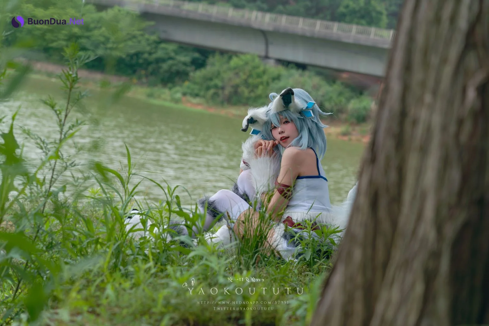 Coser@黏黏团子兔 – 六月订阅『刹那抓住了未来』小剧场 - 照片 9