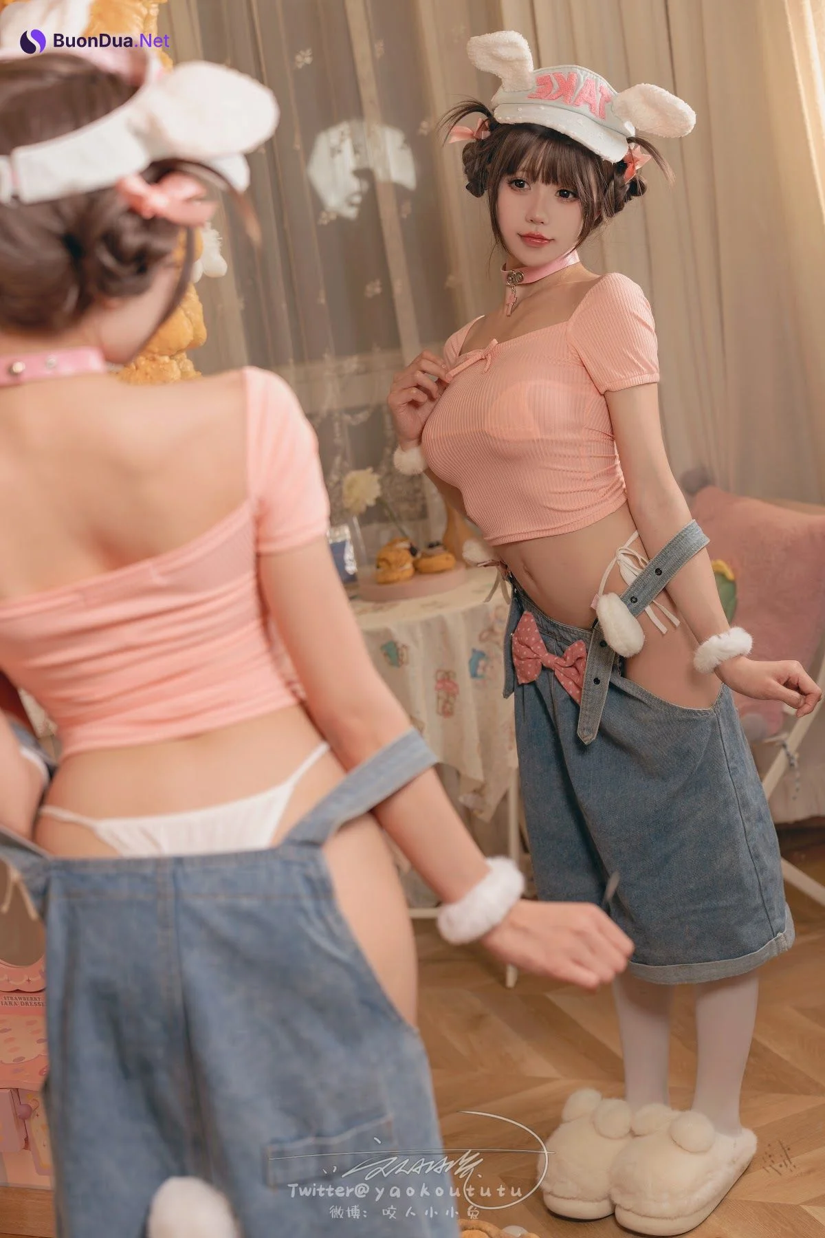 Coser@黏黏团子兔 – 甜心小狗 恋爱告急 - 写真 2