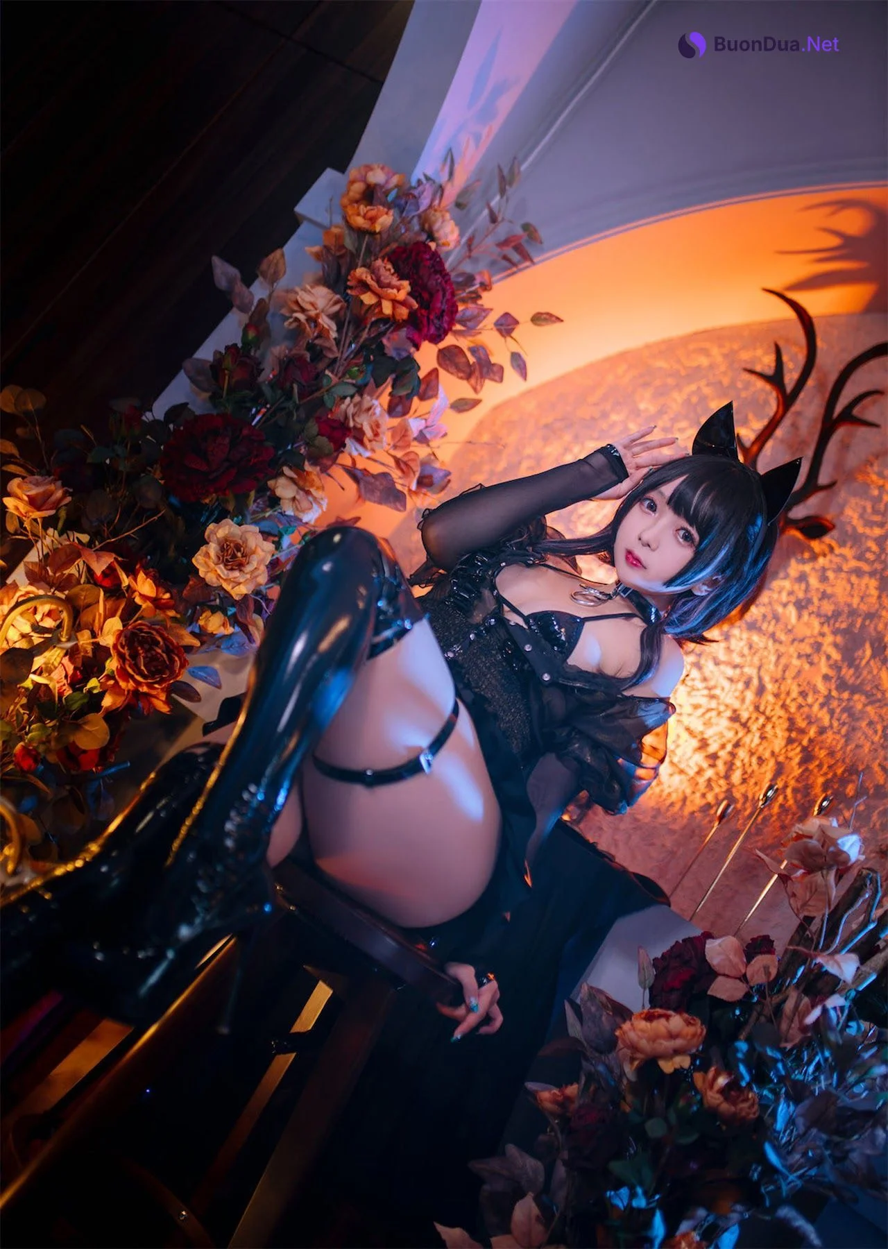 Coser@日奈娇 – 皮衣系列 - 照片 14