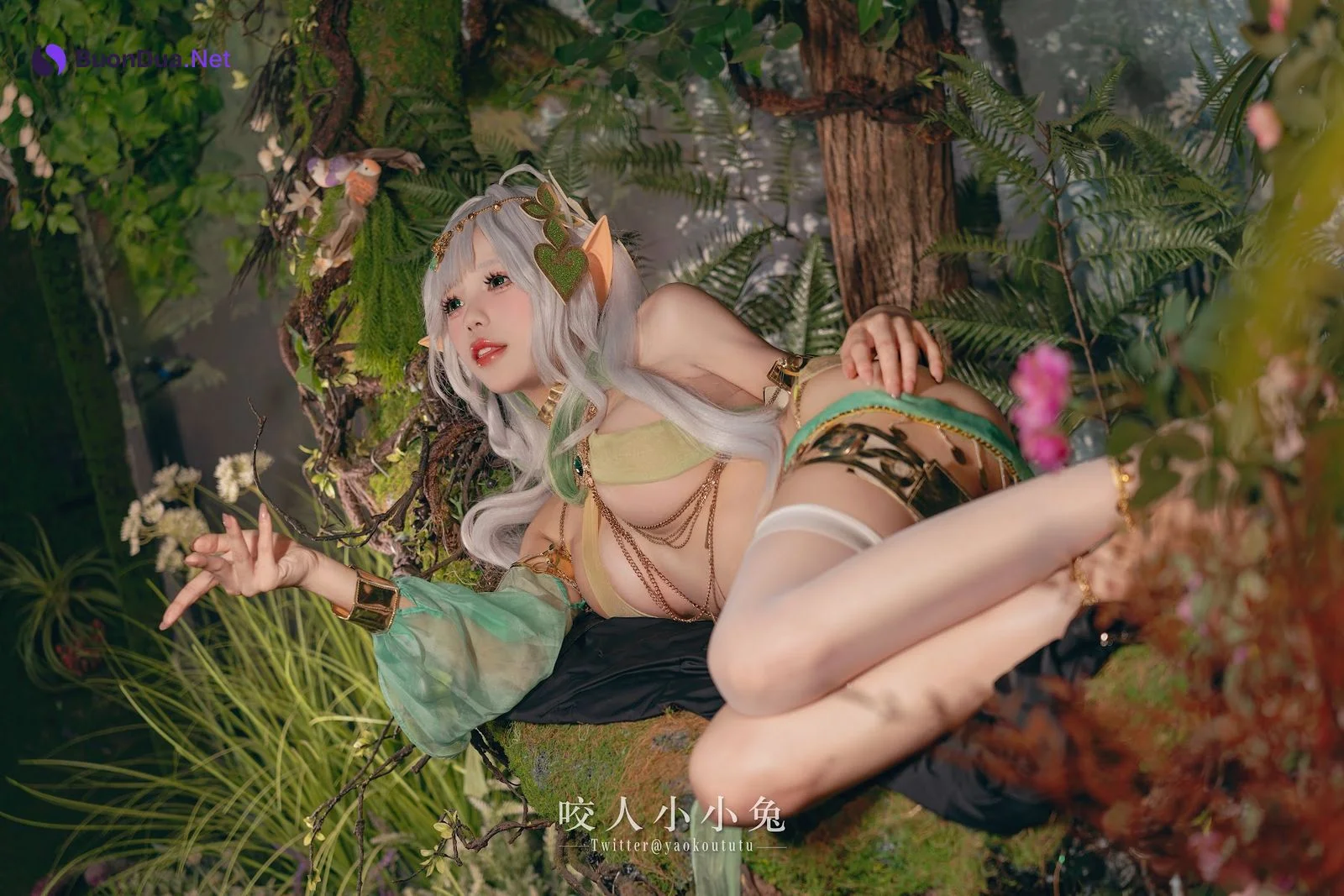 Coser@黏黏团子兔 – 被遗忘的大慈树王 - 사진 18
