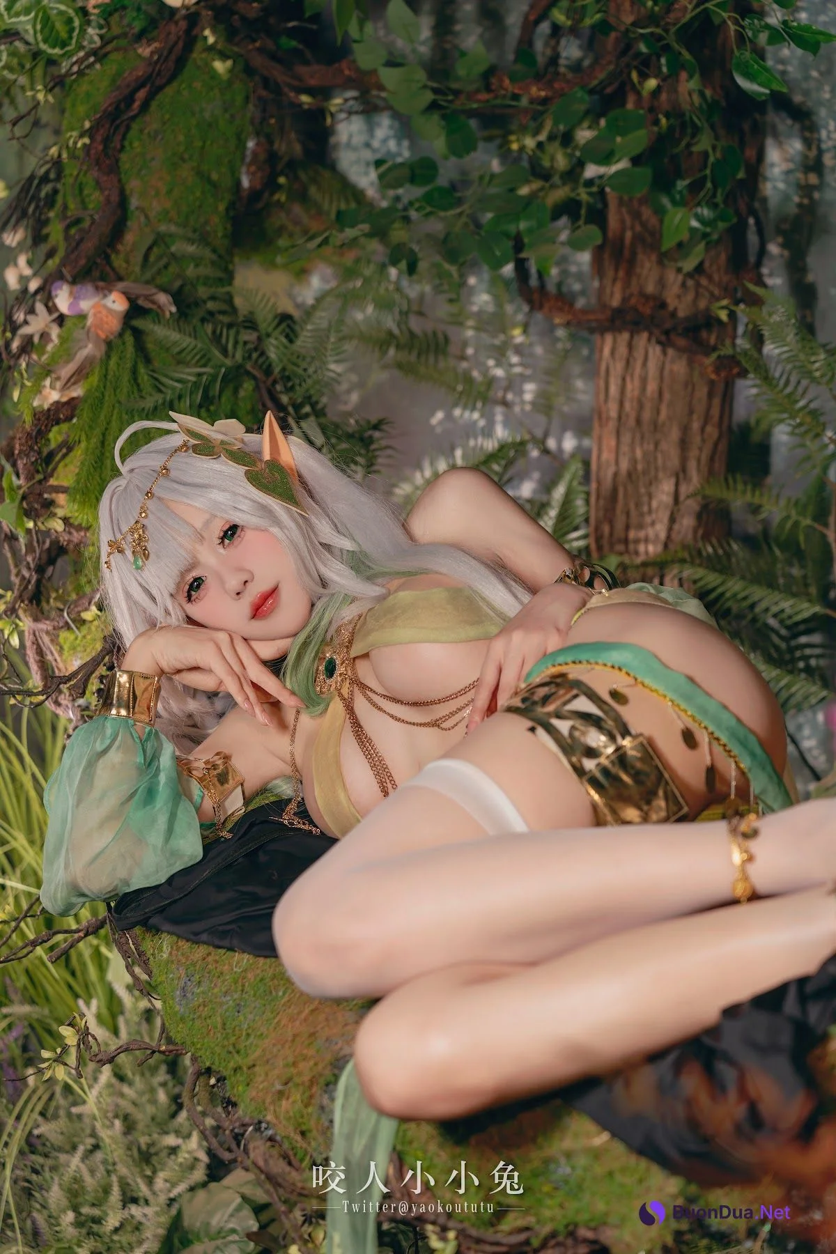 Coser@黏黏团子兔 – 被遗忘的大慈树王 - 사진 19