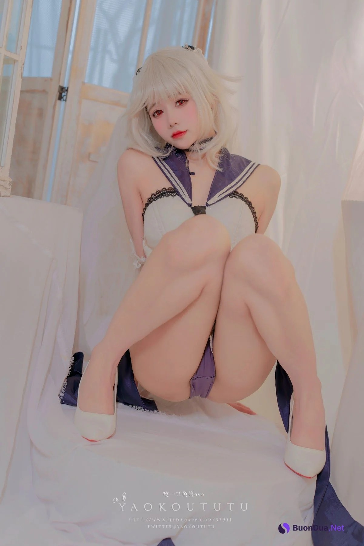 Coser@黏黏团子兔 – 梳妆的大小姐 – 可畏 - Photo 17