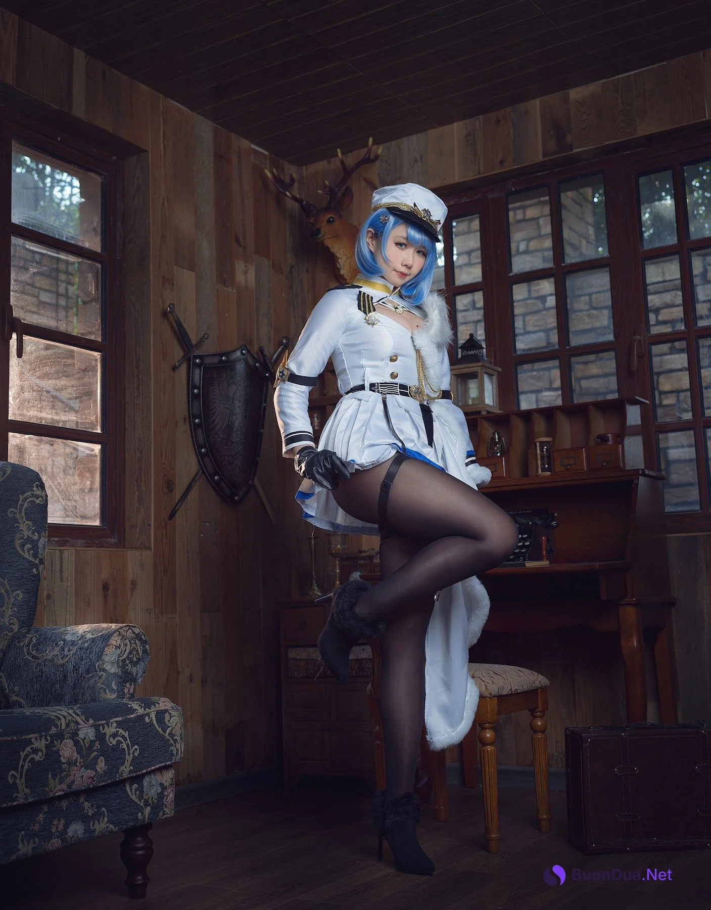 Coser@麻花麻花酱 – 恰巴耶夫 - 写真 3