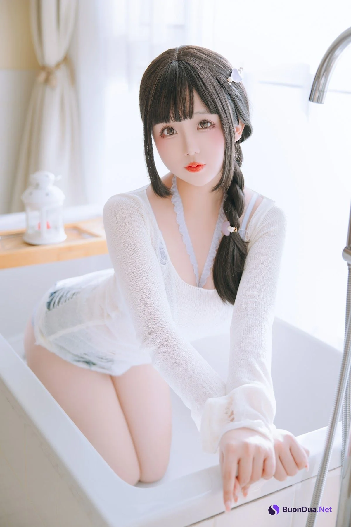 Coser@日奈娇 – 牛仔裤人妻 - รูปภาพ 13