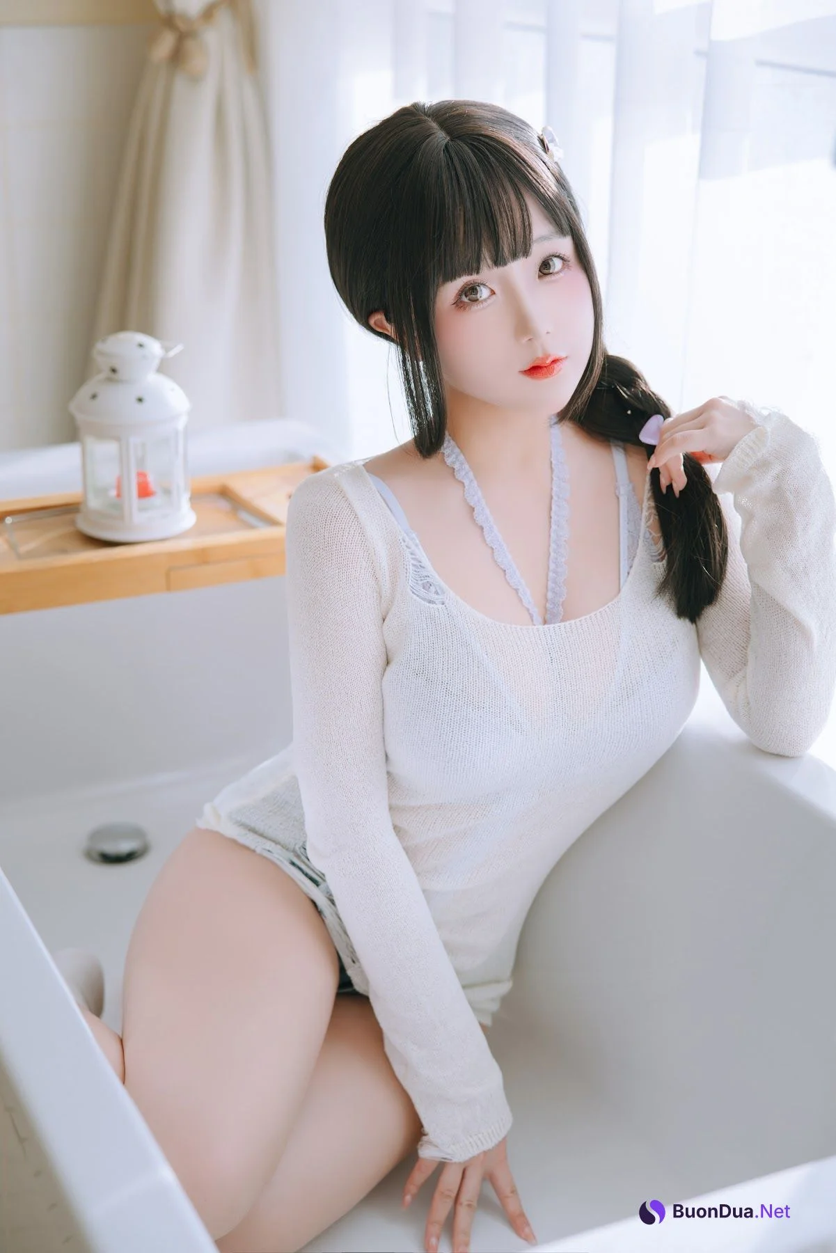Coser@日奈娇 – 牛仔裤人妻 - รูปภาพ 24