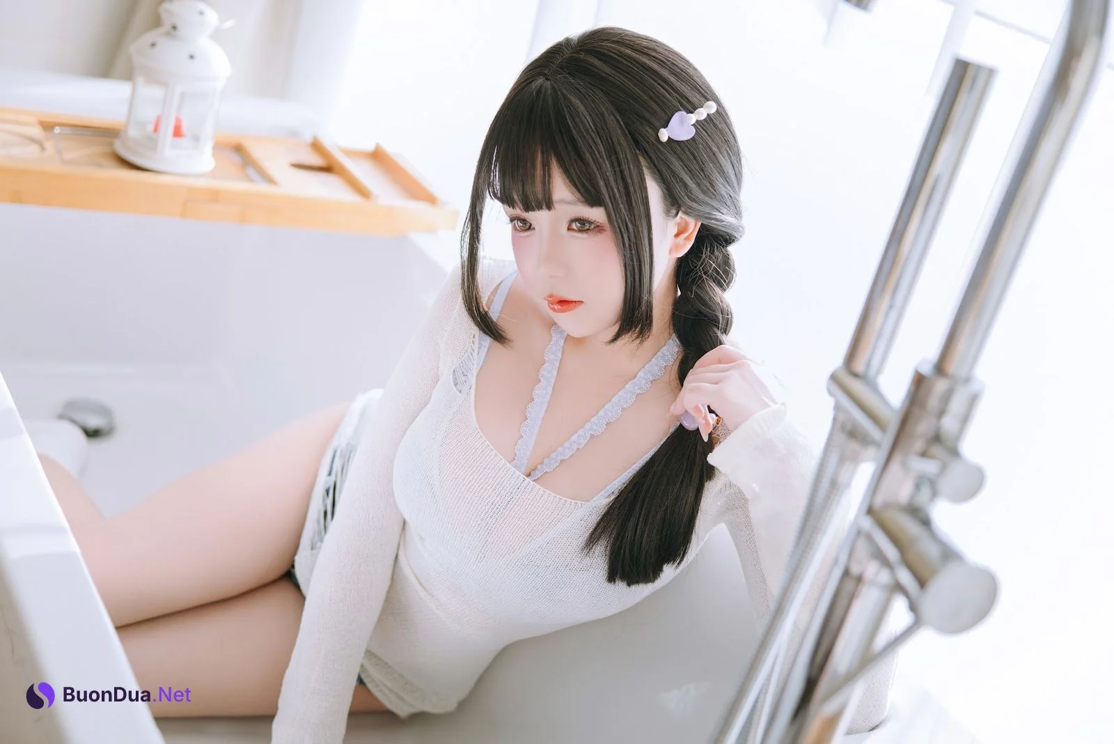 Coser@日奈娇 – 牛仔裤人妻 - รูปภาพ 39