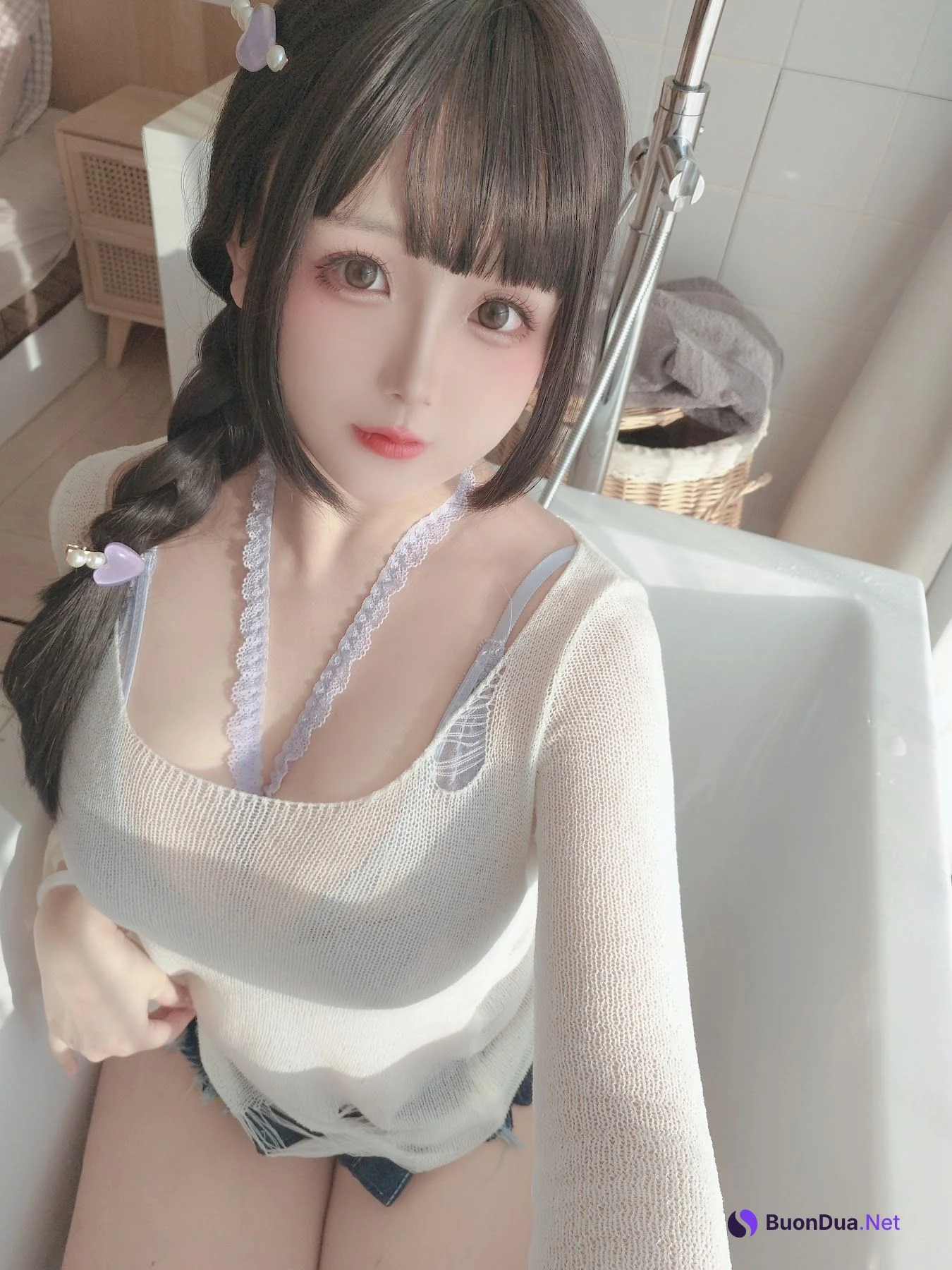 Coser@日奈娇 – 牛仔裤人妻 - รูปภาพ 5