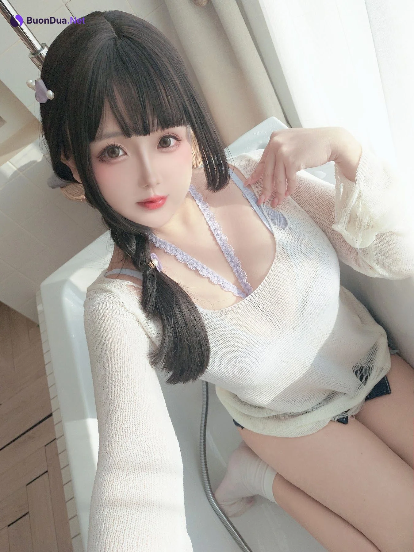 Coser@日奈娇 – 牛仔裤人妻 - รูปภาพ 6