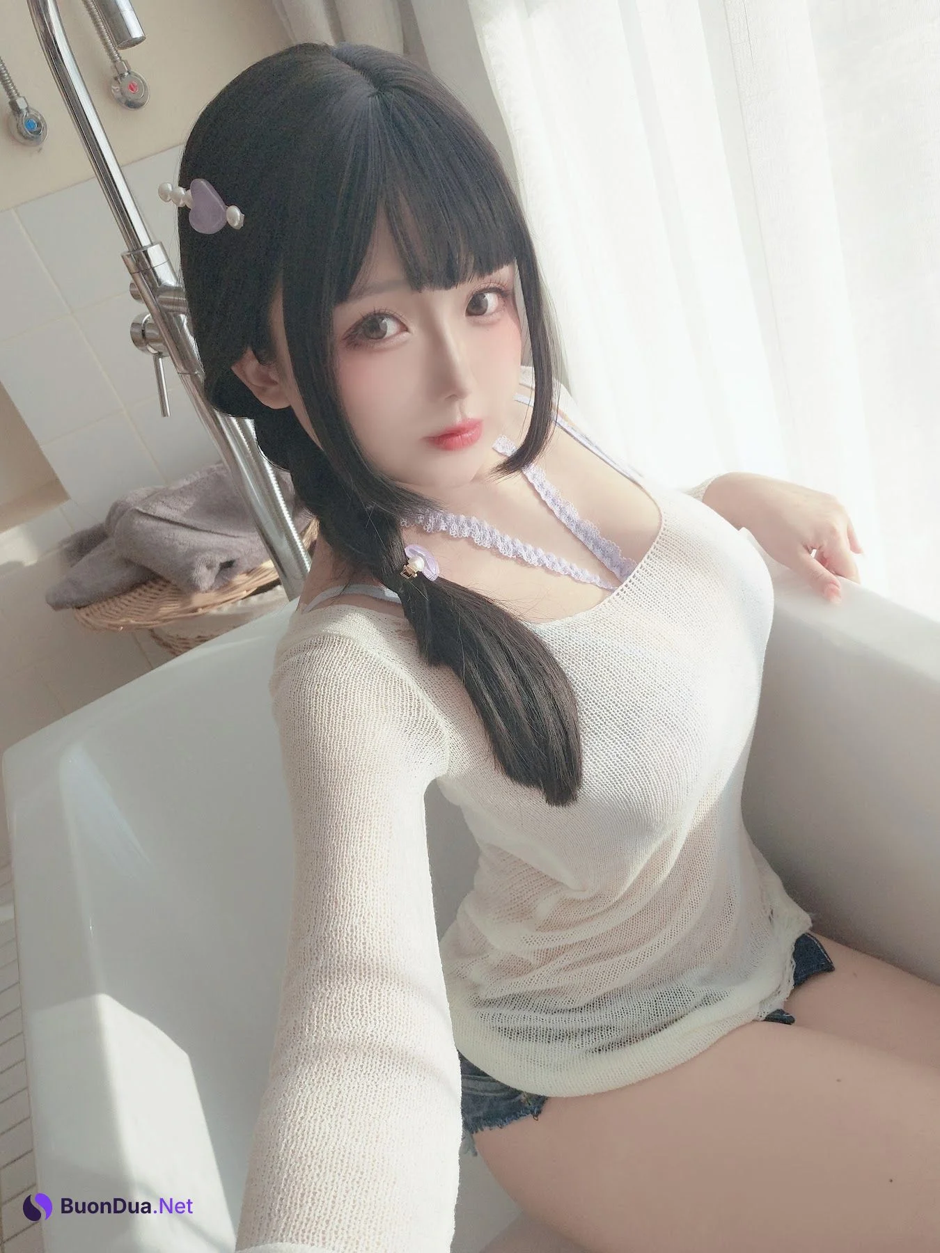 Coser@日奈娇 – 牛仔裤人妻 - รูปภาพ 7