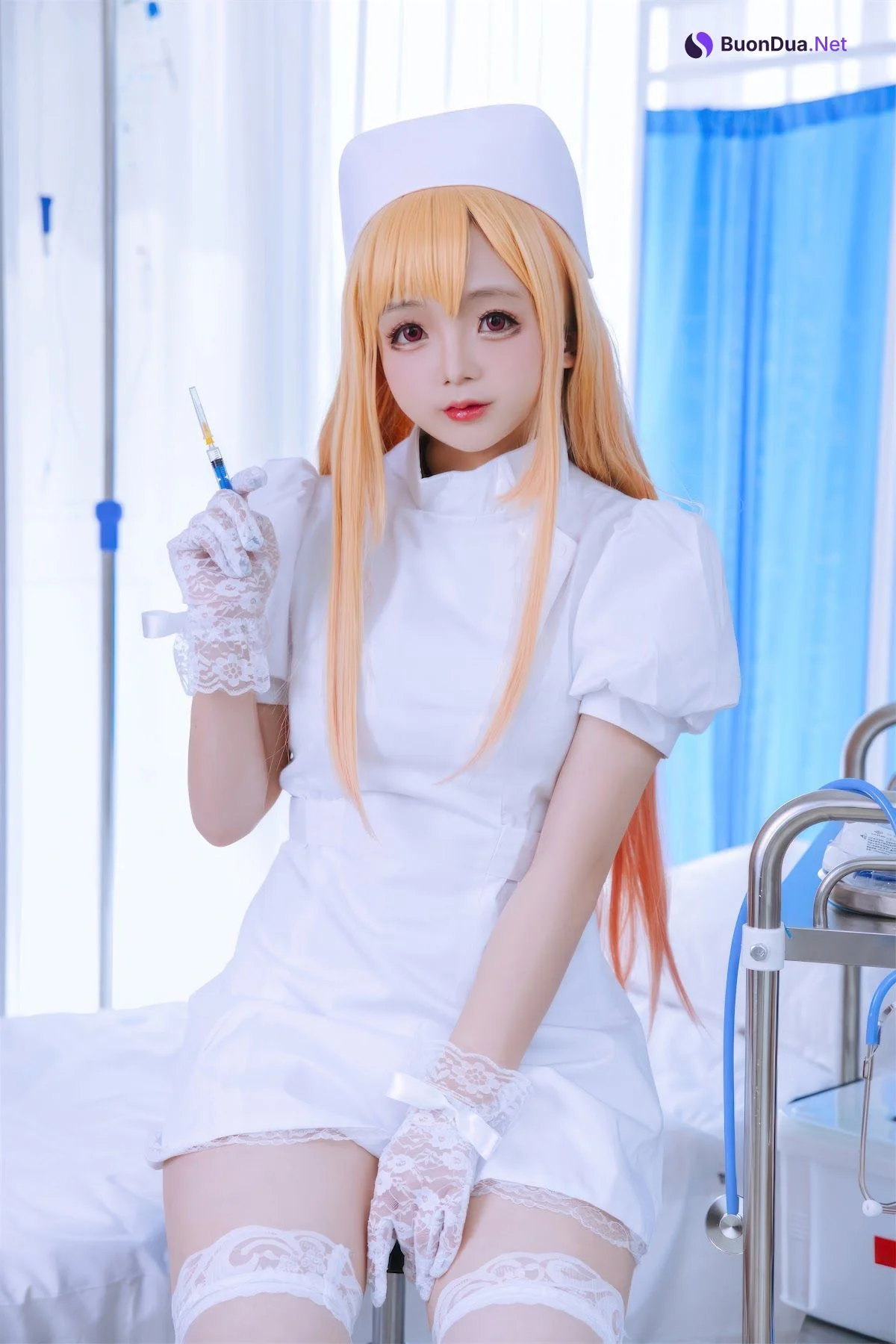 Coser@日奈娇 – 喜多川海梦 护士 - 写真 10