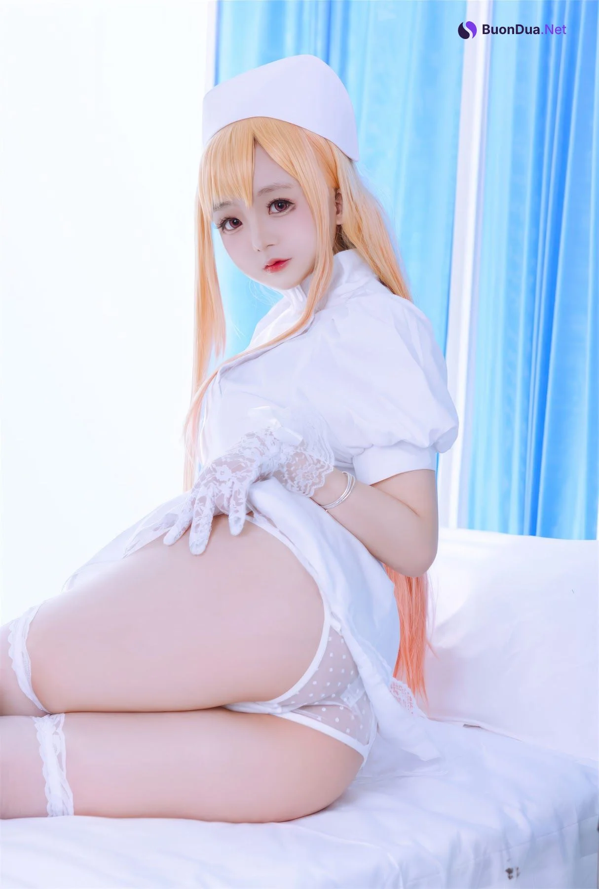 Coser@日奈娇 – 喜多川海梦 护士 - 写真 13