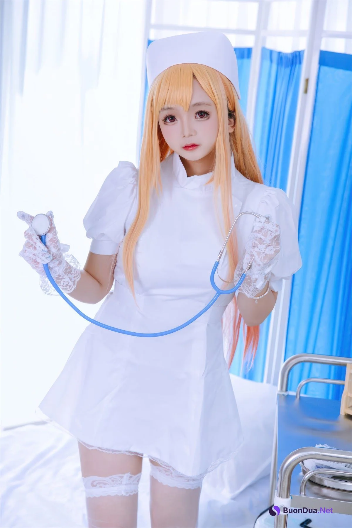 Coser@日奈娇 – 喜多川海梦 护士 - 写真 16