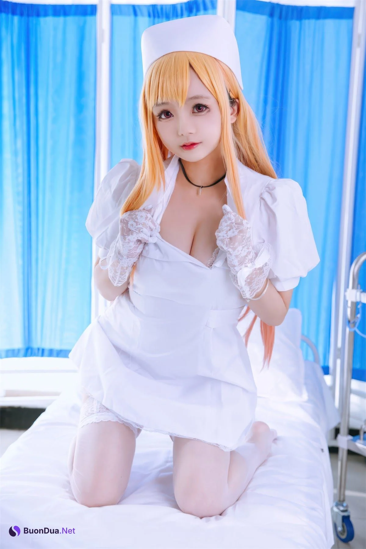 Coser@日奈娇 – 喜多川海梦 护士 - 写真 3