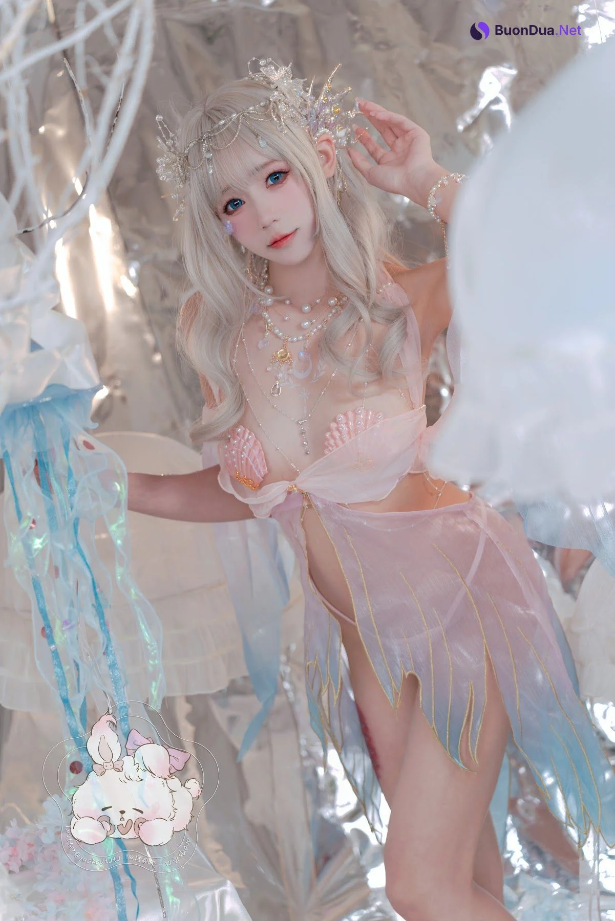 Coser@黏黏团子兔 – 海的女儿 - Photo 10