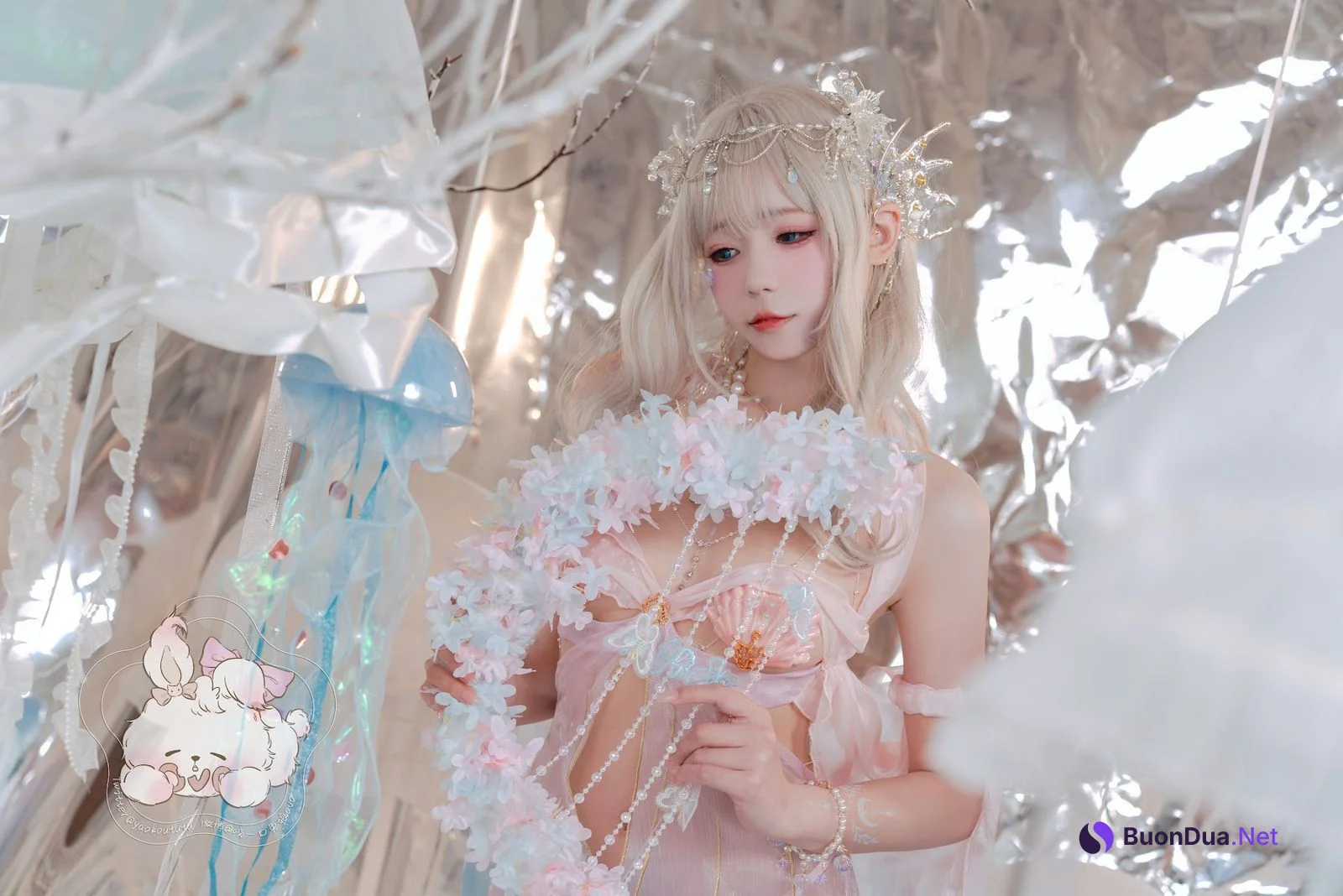 Coser@黏黏团子兔 – 海的女儿 - Photo 14