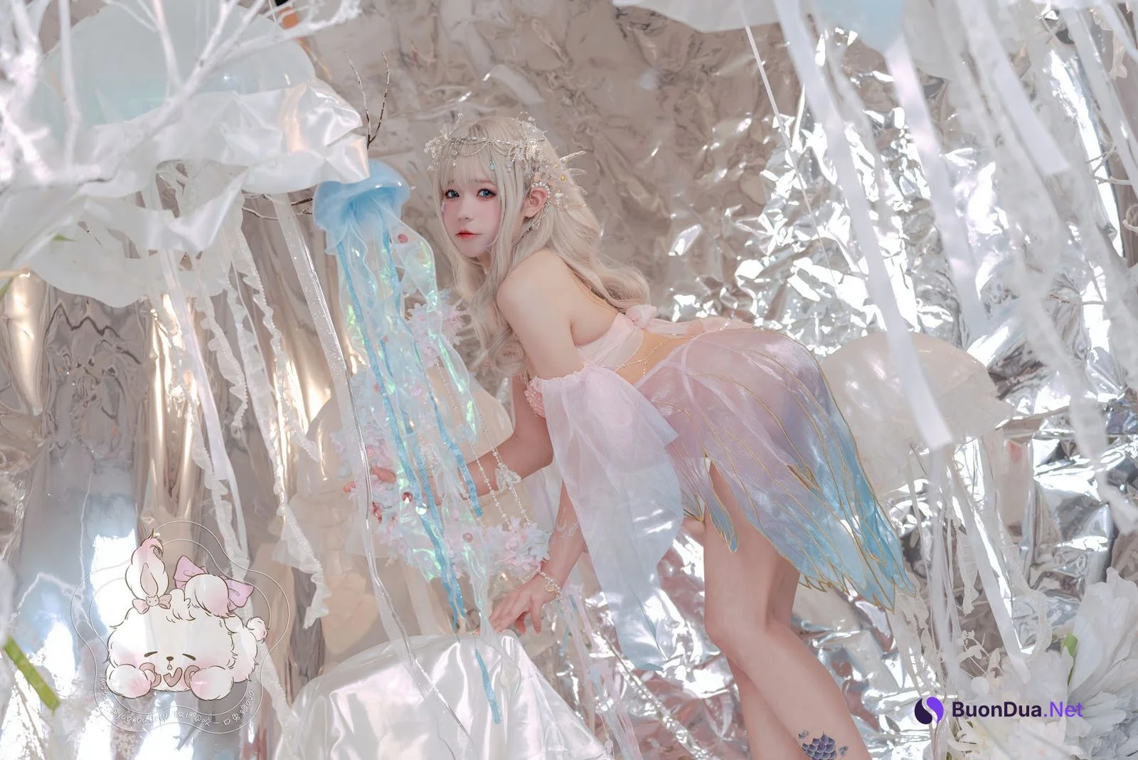 Coser@黏黏团子兔 – 海的女儿 - Photo 3