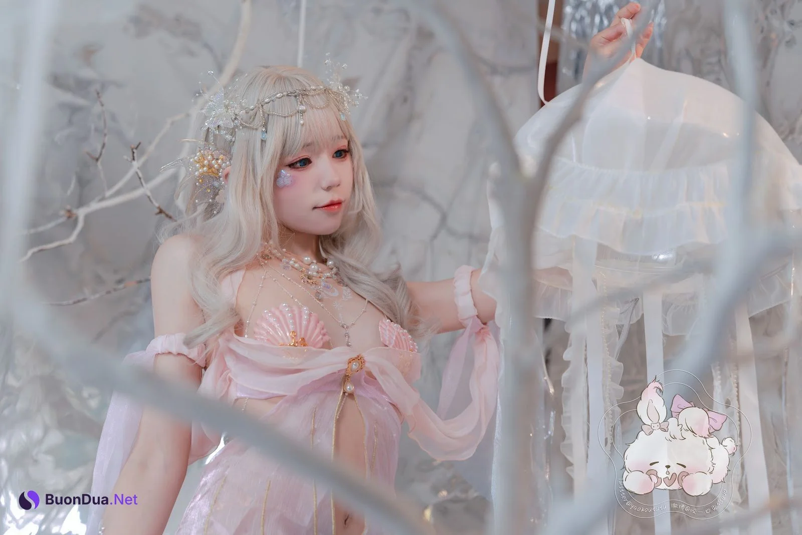 Coser@黏黏团子兔 – 海的女儿 - Photo 5