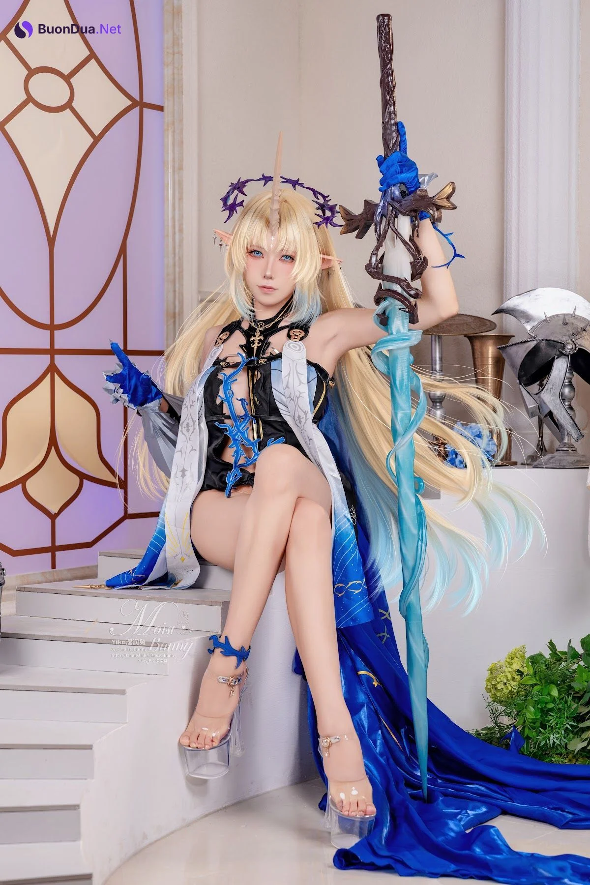 Coser@黏黏团子兔 – 8月作品『田舍生活』 - 사진 12