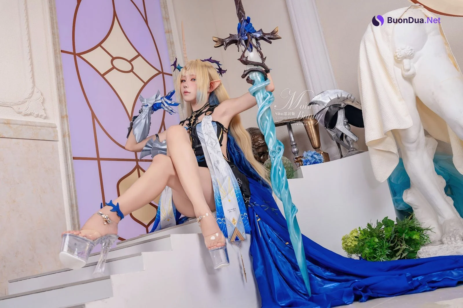 Coser@黏黏团子兔 – 8月作品『田舍生活』 - 사진 5