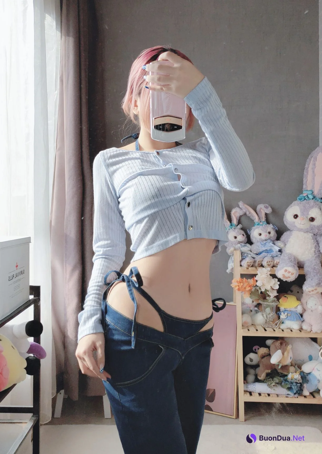 Coser@日奈娇 – 牛仔裤 - 照片 3