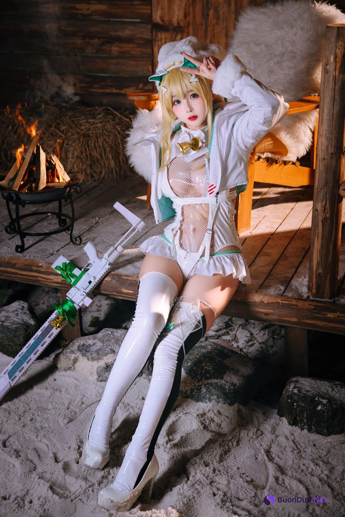 Coser@日奈娇 – 胜利女神 妮姬露菲 - รูปภาพ 19