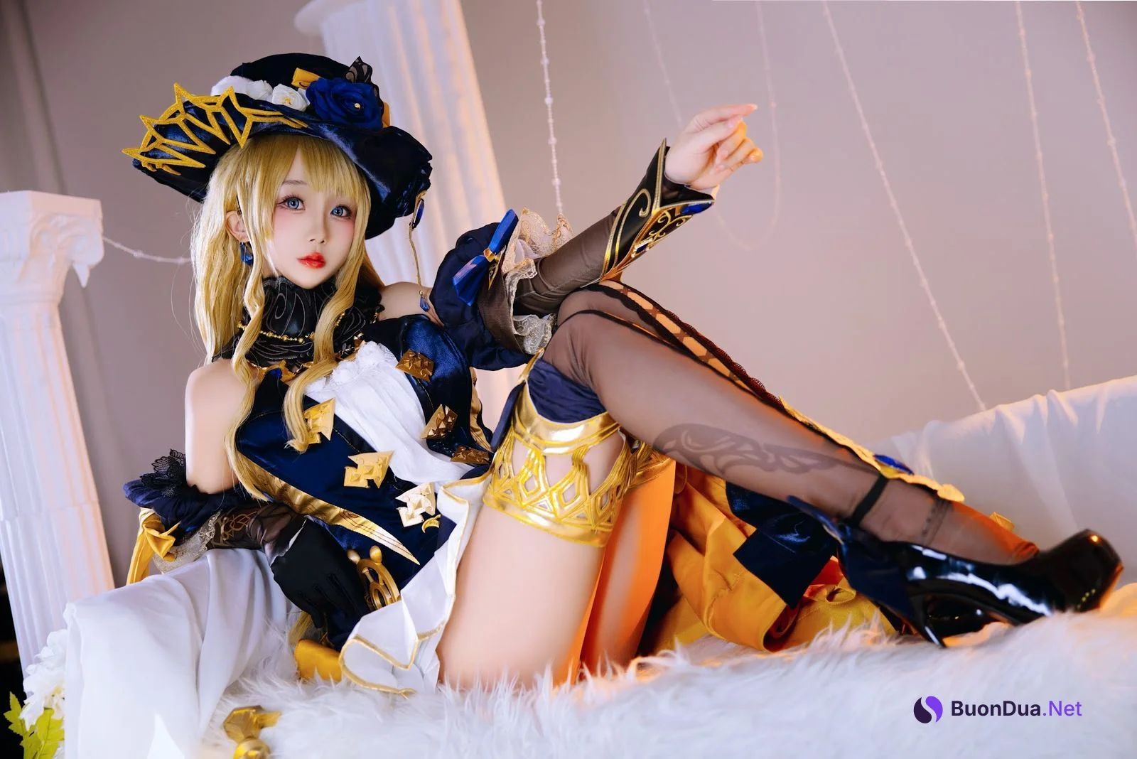 Coser@日奈娇 – 原神 娜维娅 - 照片 12