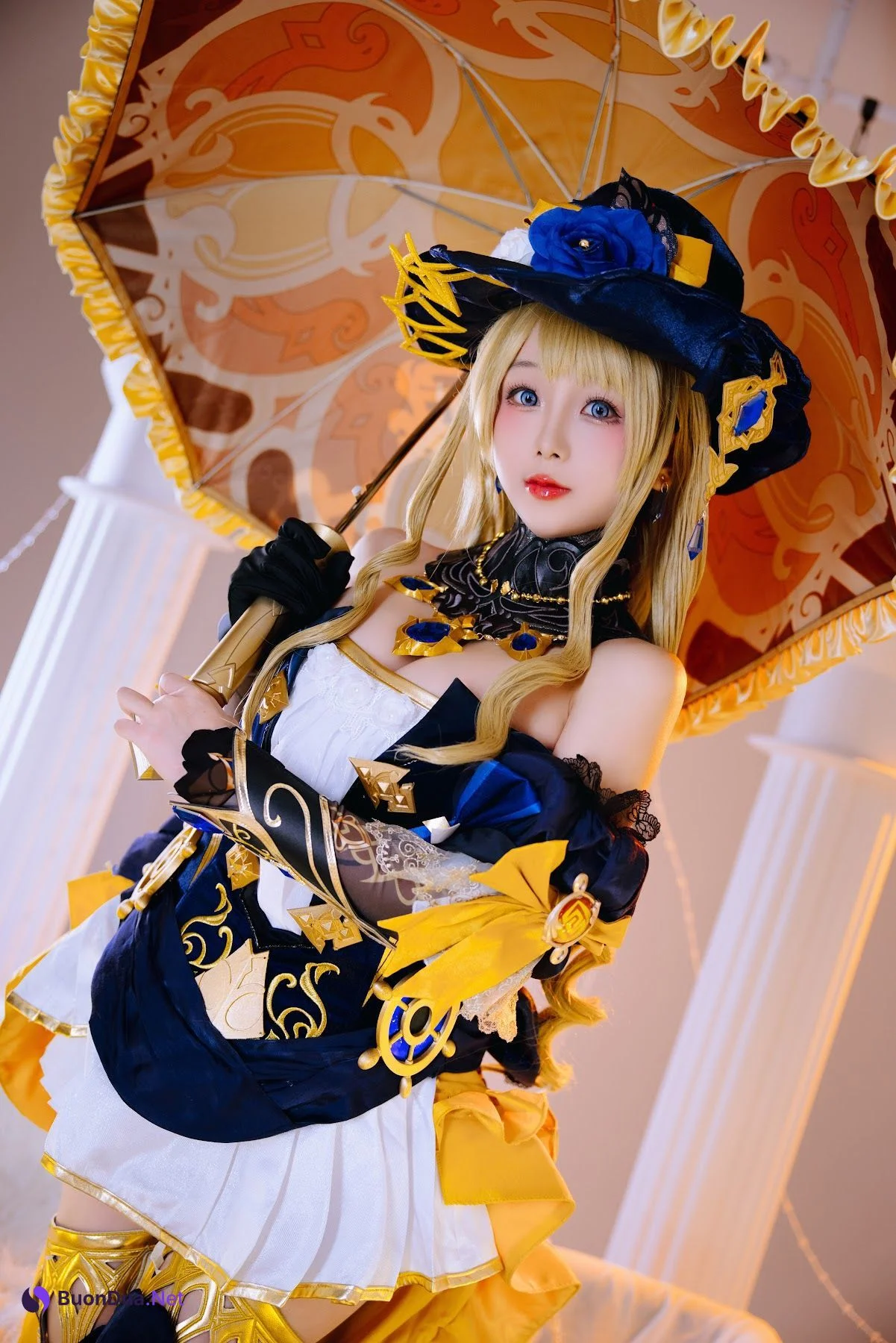 Coser@日奈娇 – 原神 娜维娅 - 照片 3