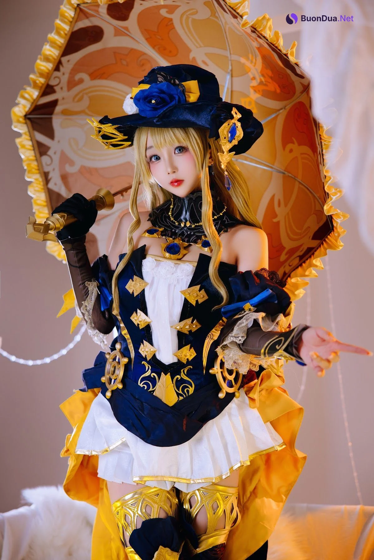 Coser@日奈娇 – 原神 娜维娅 - 照片 5