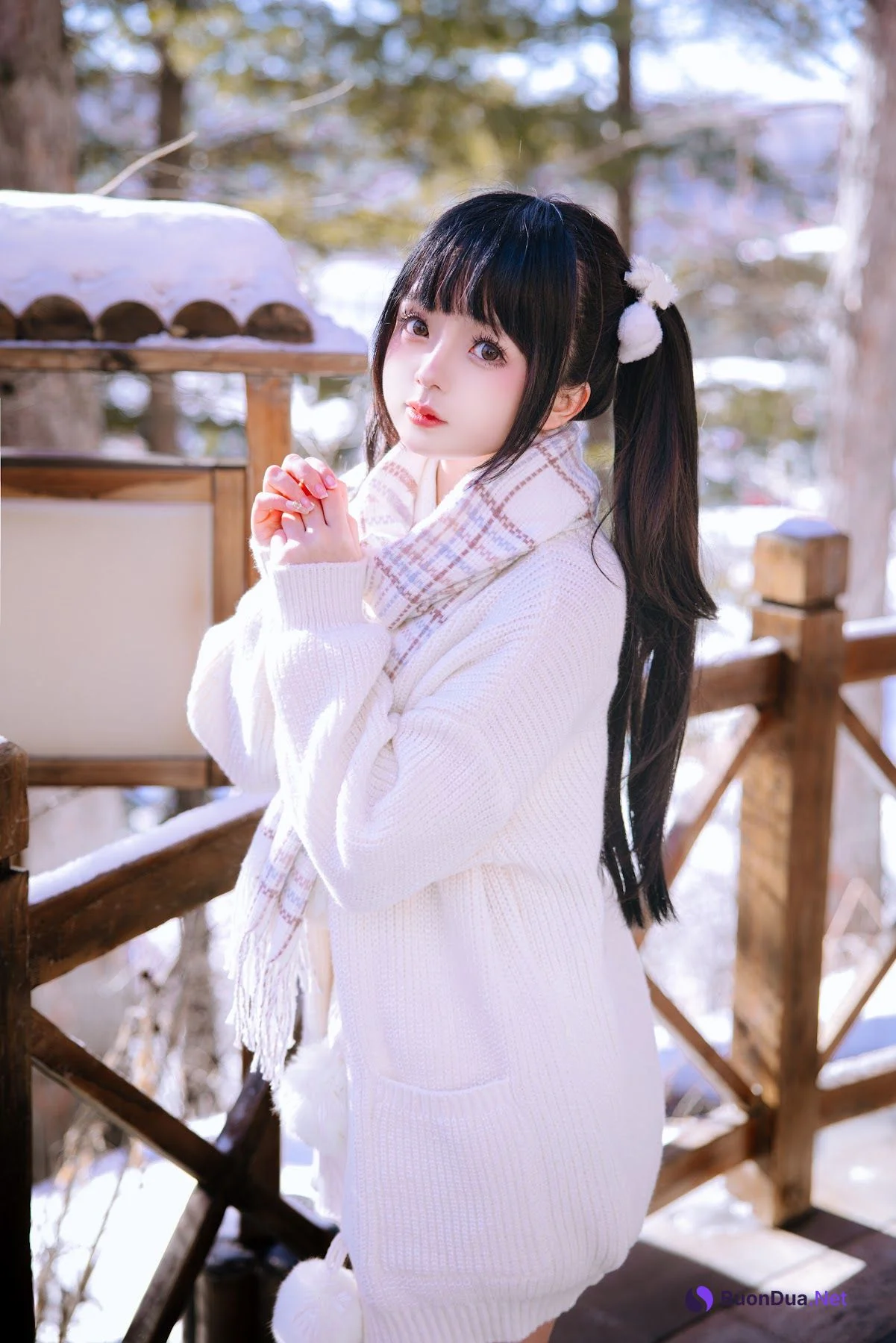 Coser@日奈娇 – 雪地少女 - 사진 10