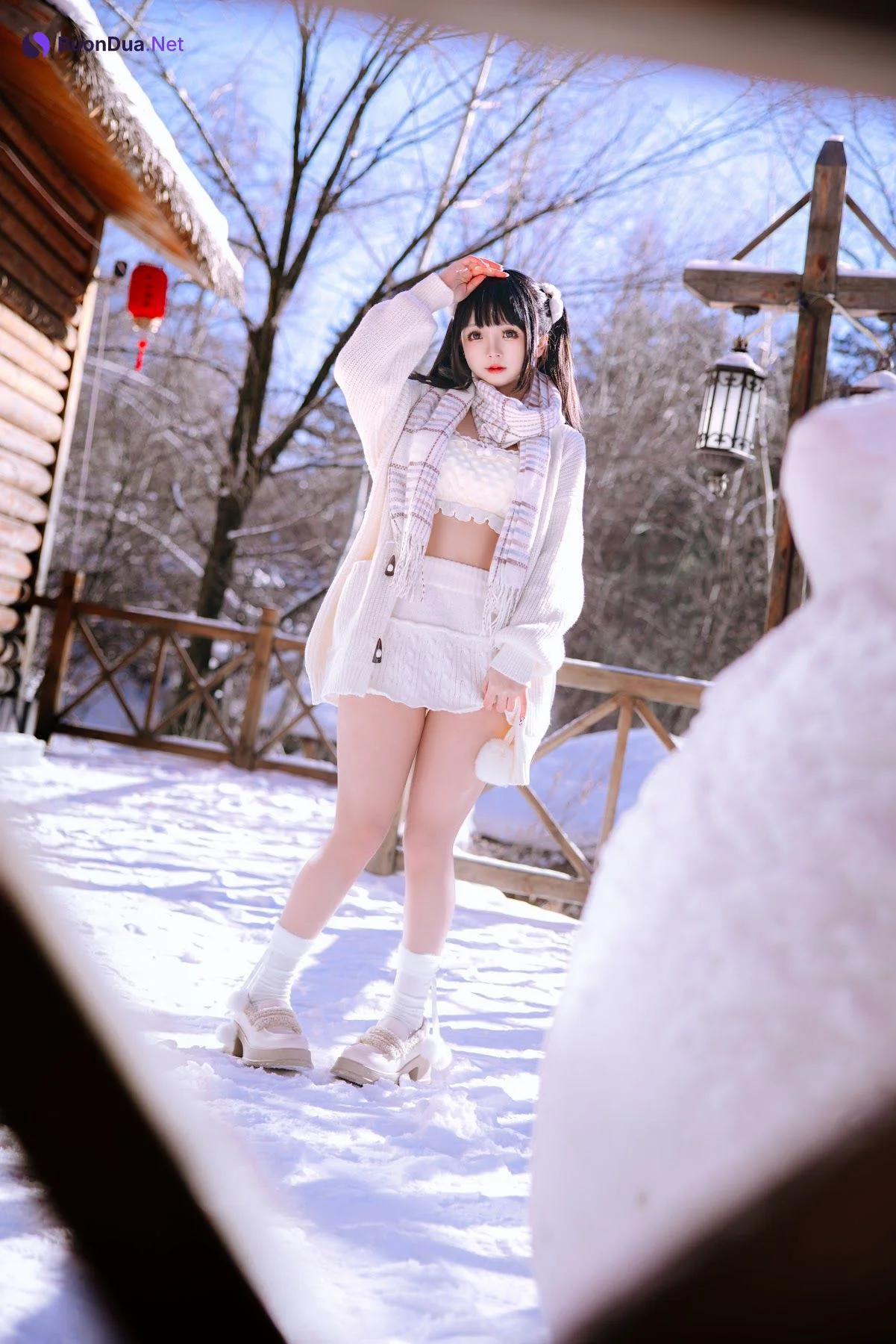 Coser@日奈娇 – 雪地少女 - 사진 11