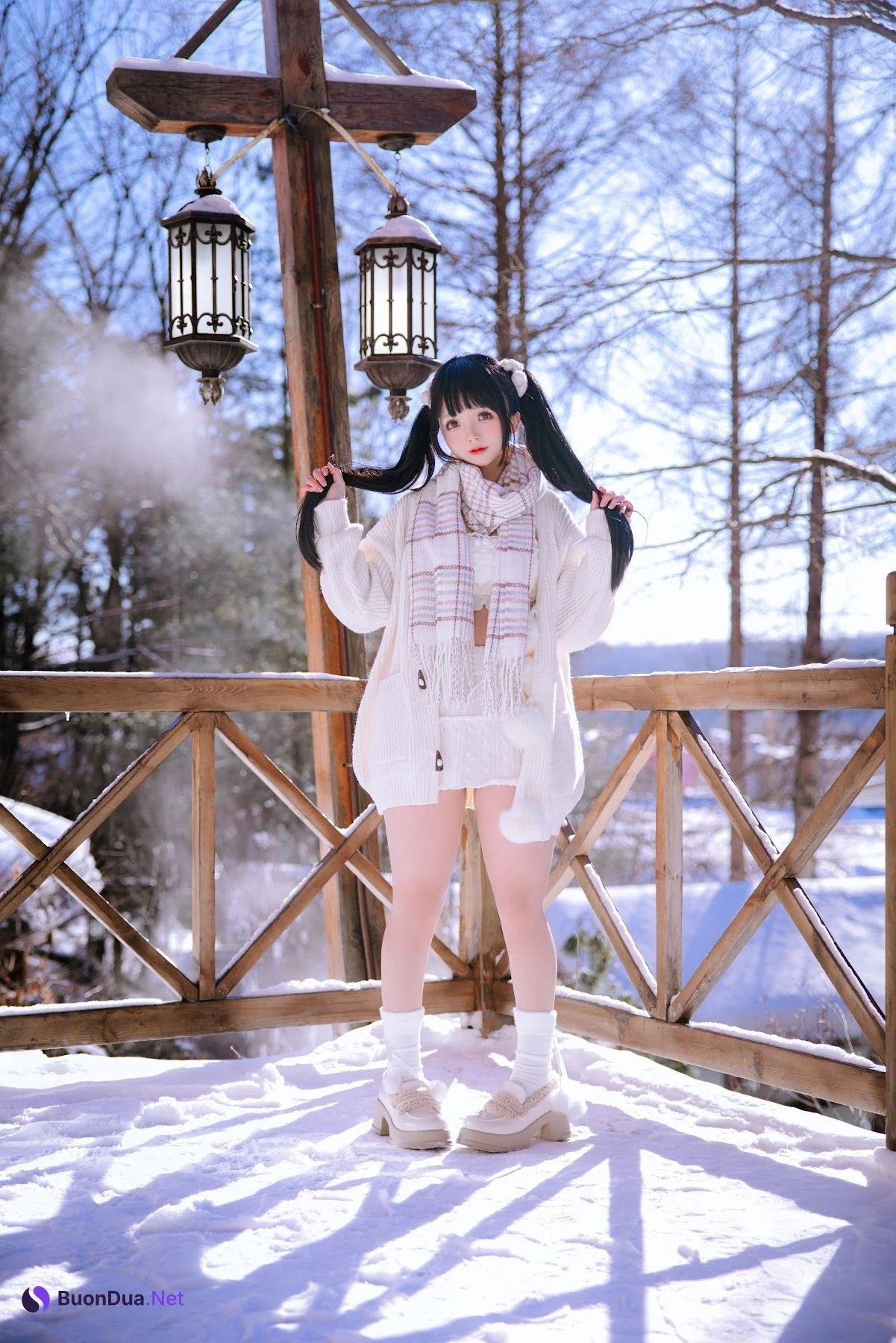 Coser@日奈娇 – 雪地少女 - 사진 12