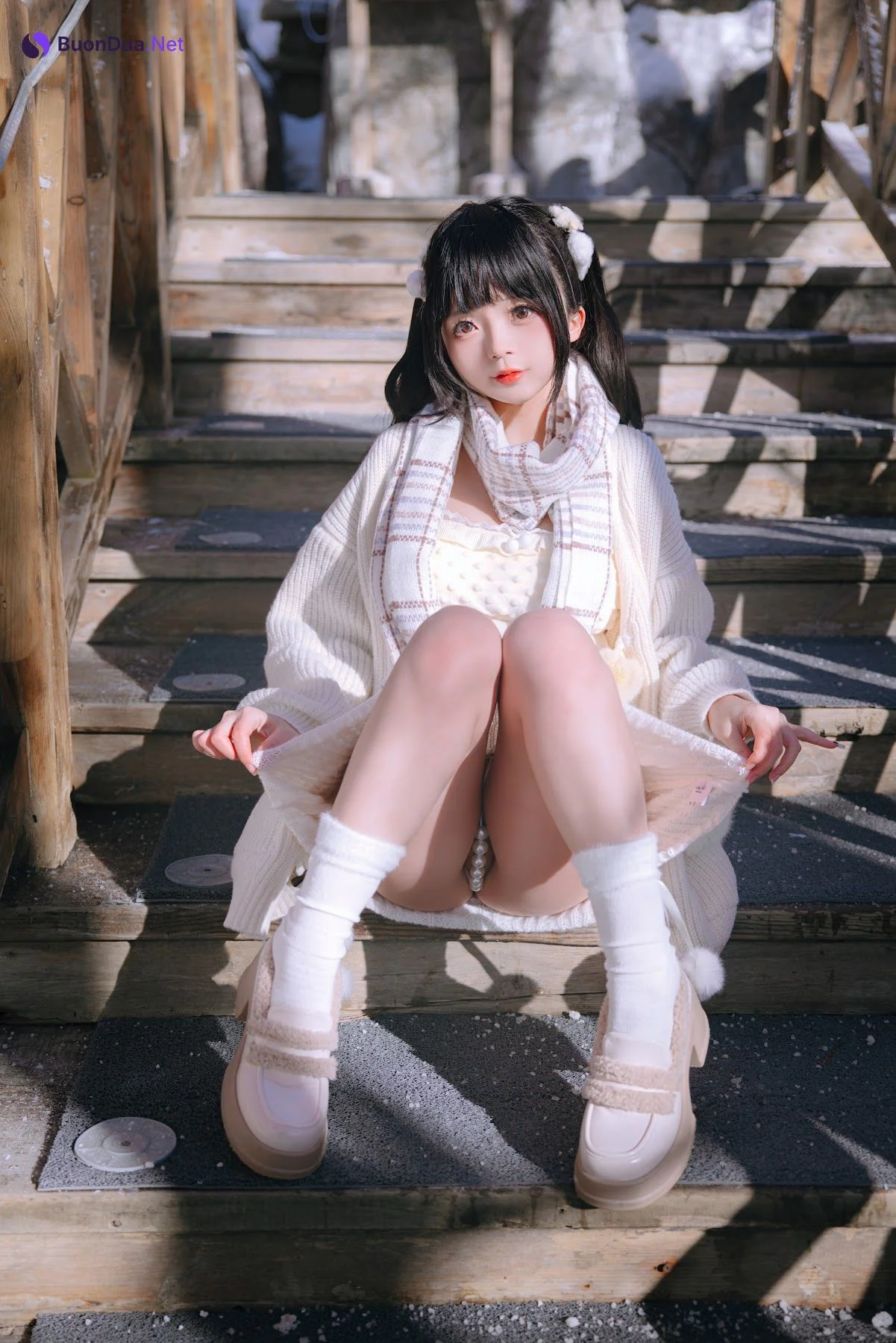 Coser@日奈娇 – 雪地少女 - 사진 13