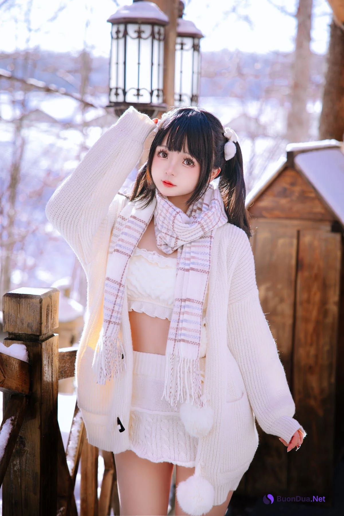 Coser@日奈娇 – 雪地少女 - 사진 14