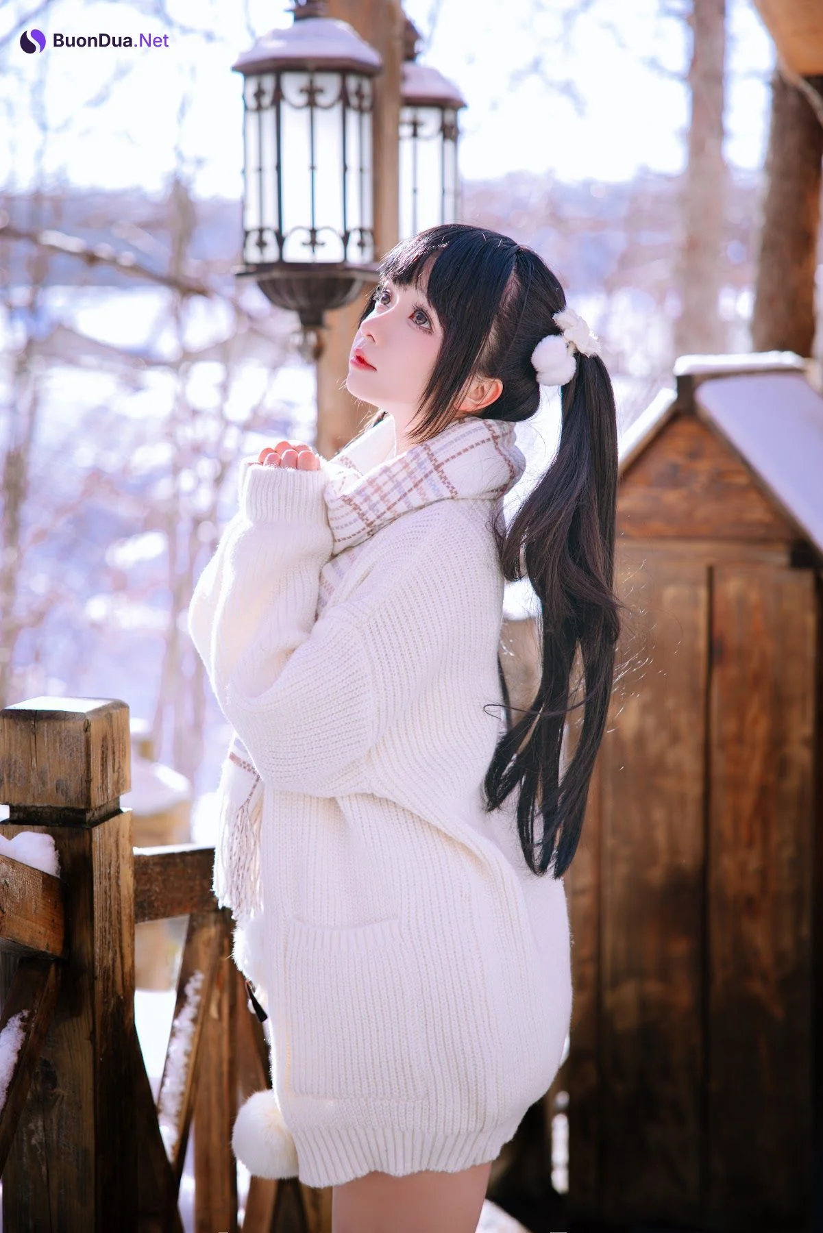 Coser@日奈娇 – 雪地少女 - 사진 15