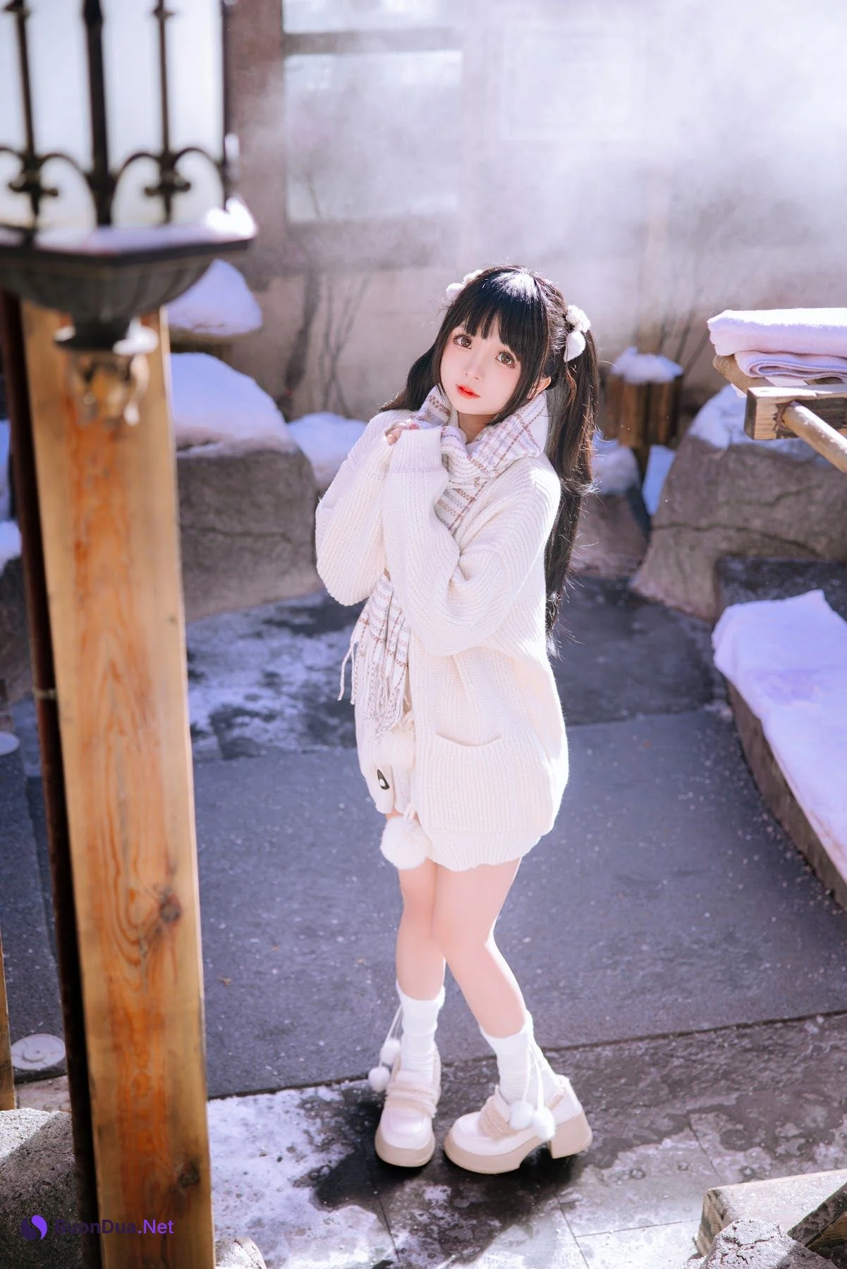 Coser@日奈娇 – 雪地少女 - 사진 2