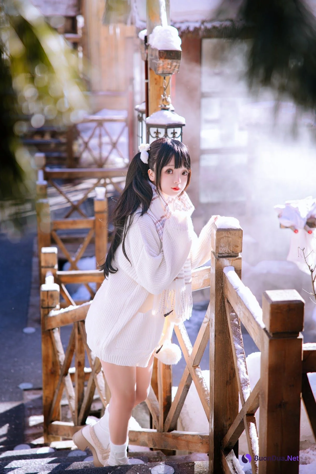 Coser@日奈娇 – 雪地少女 - 사진 5