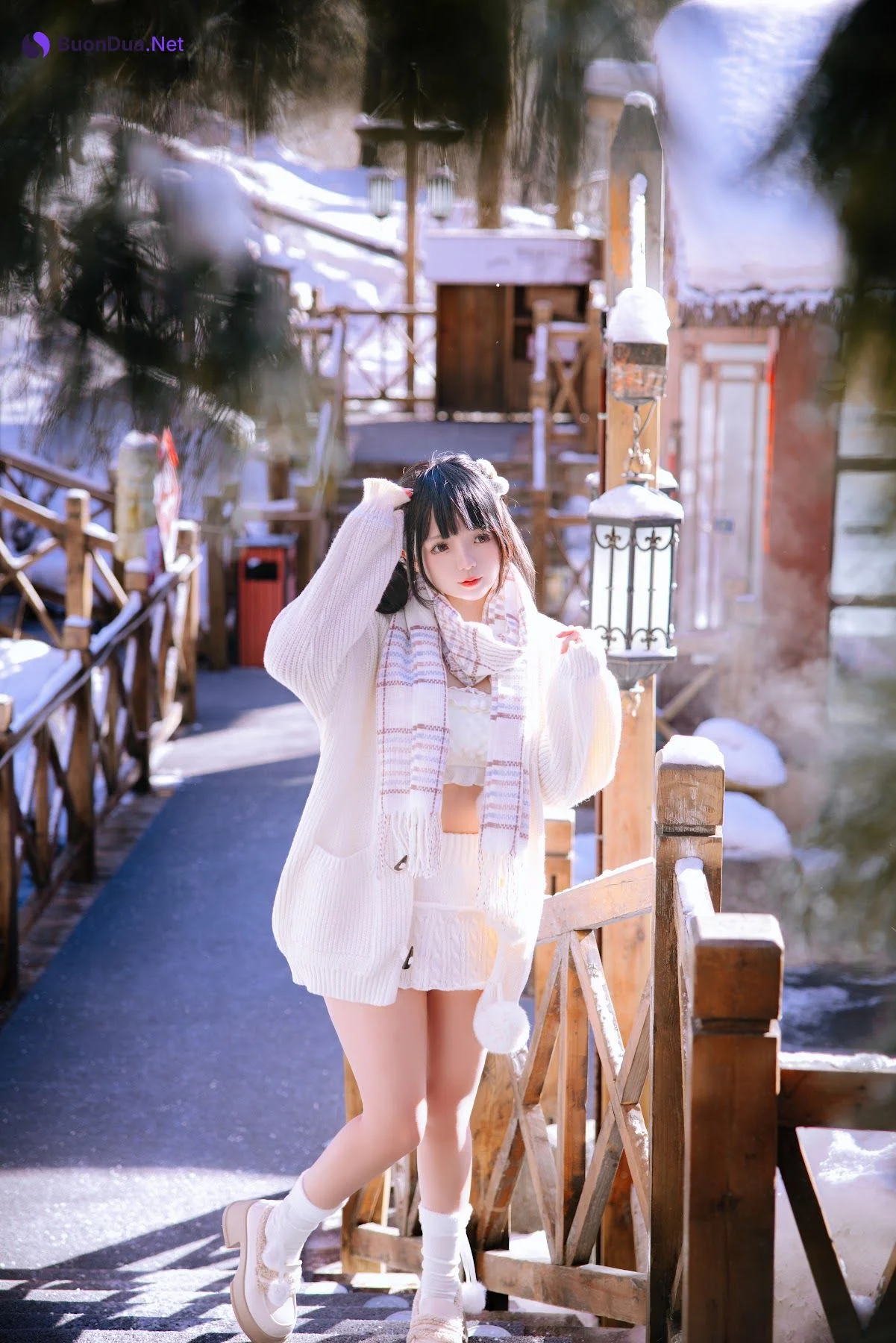 Coser@日奈娇 – 雪地少女 - 사진 6