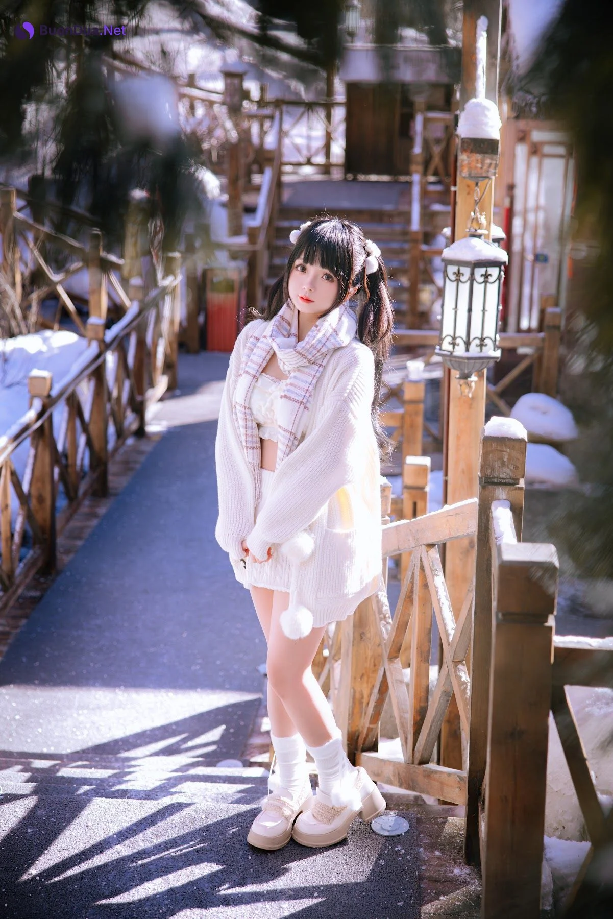 Coser@日奈娇 – 雪地少女 - 사진 7