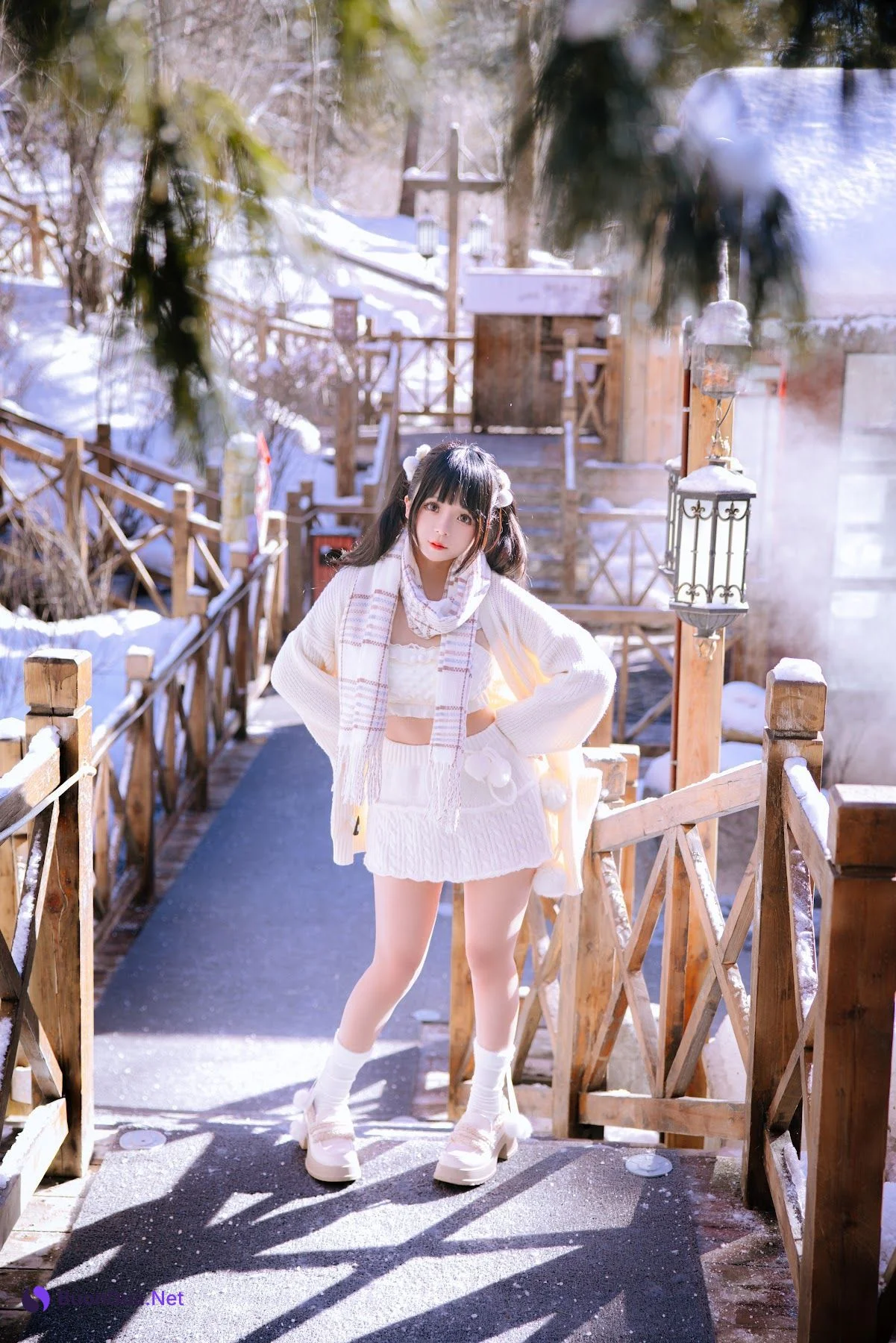 Coser@日奈娇 – 雪地少女 - 사진 8