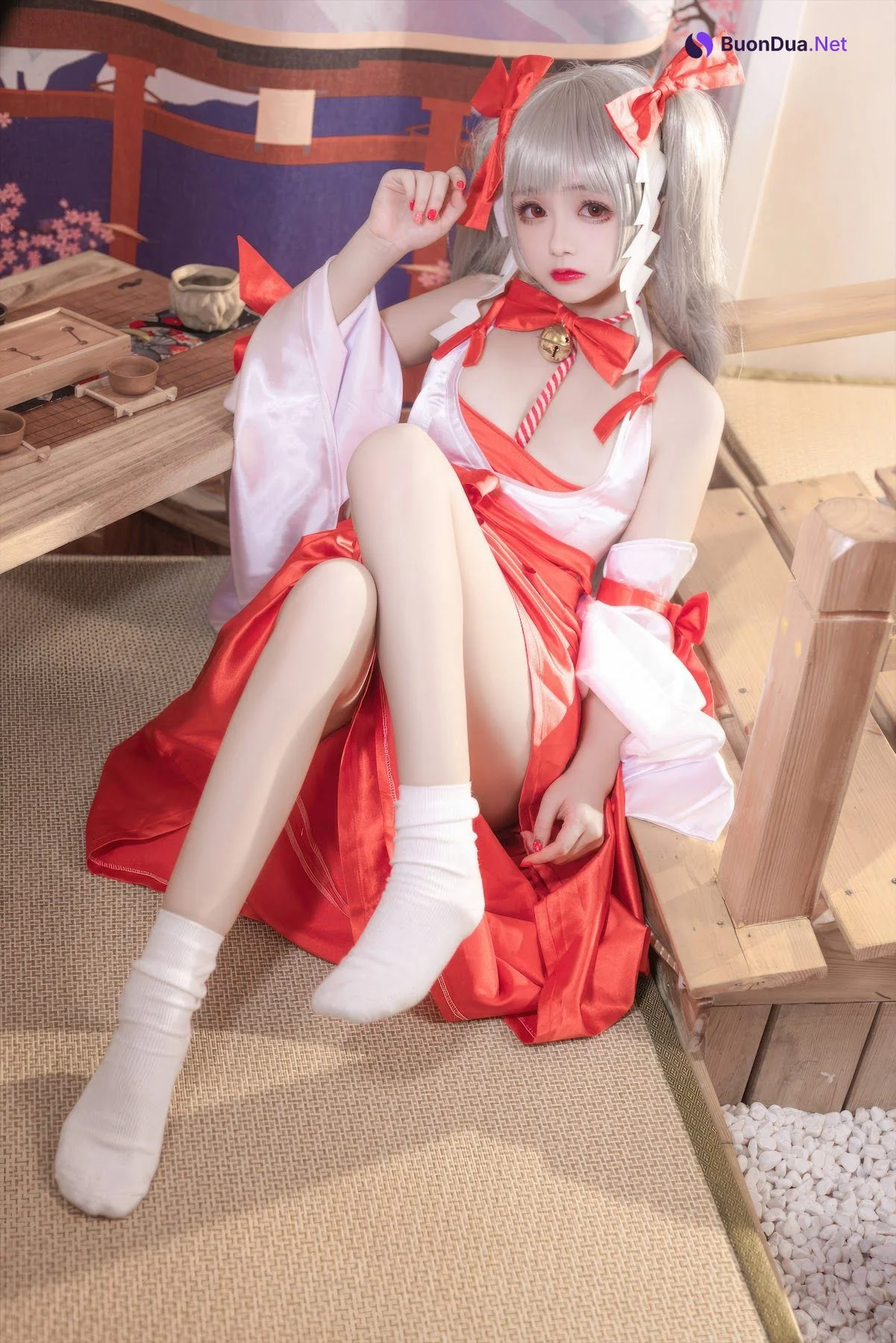 Coser@日奈娇 – 碧蓝航线 可畏巫女 - รูปภาพ 10