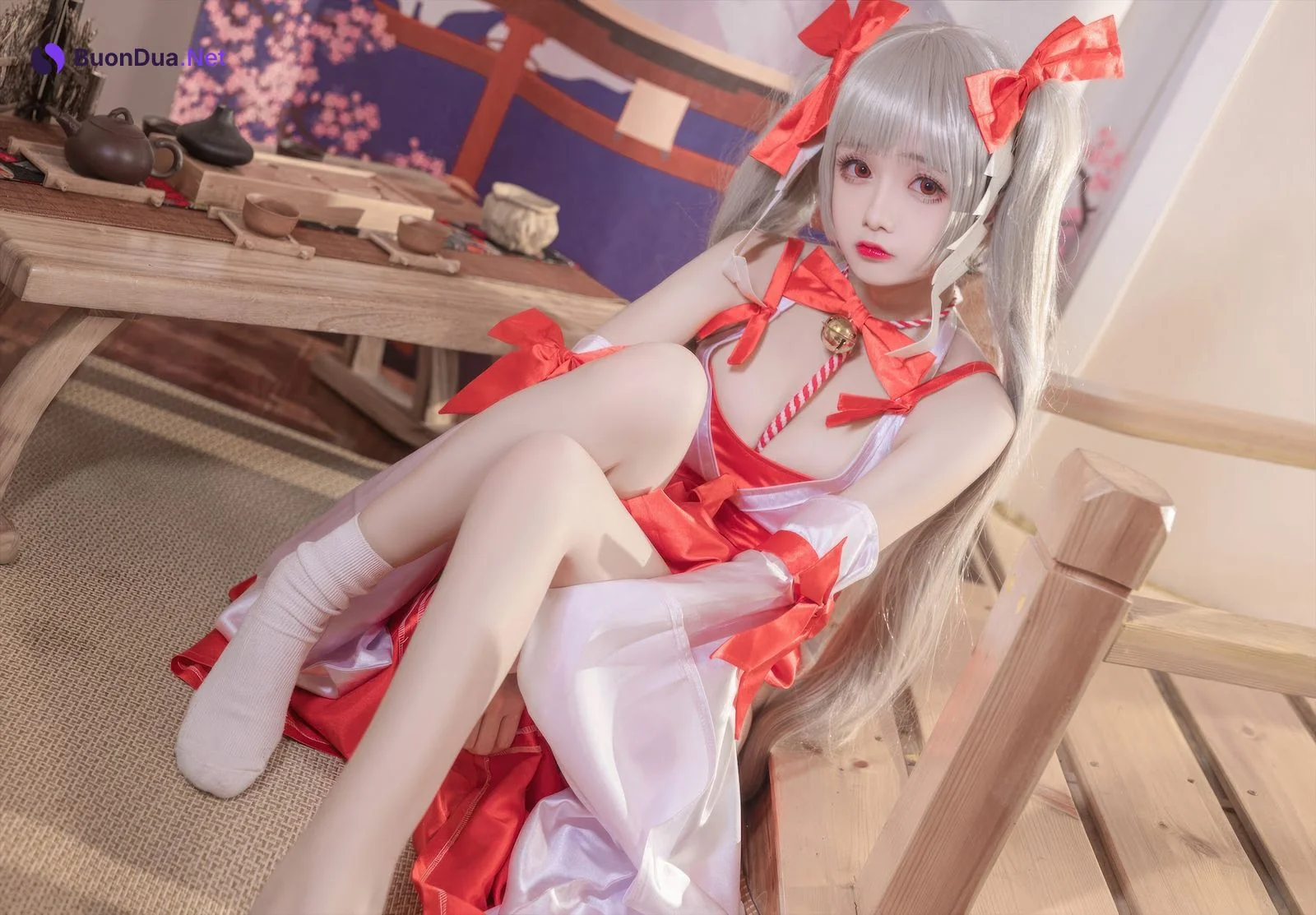 Coser@日奈娇 – 碧蓝航线 可畏巫女 - รูปภาพ 13