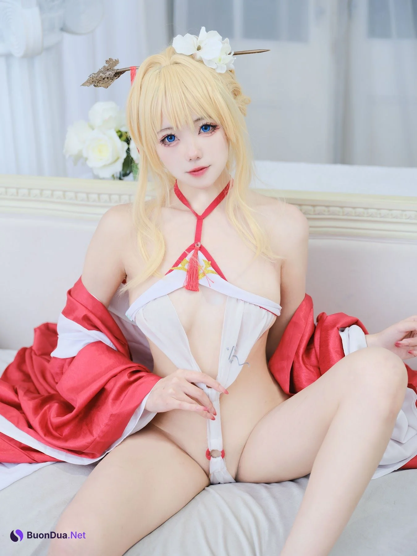 Coser@黏黏团子兔 – 光荣凉夜春雪新年 - 사진 17