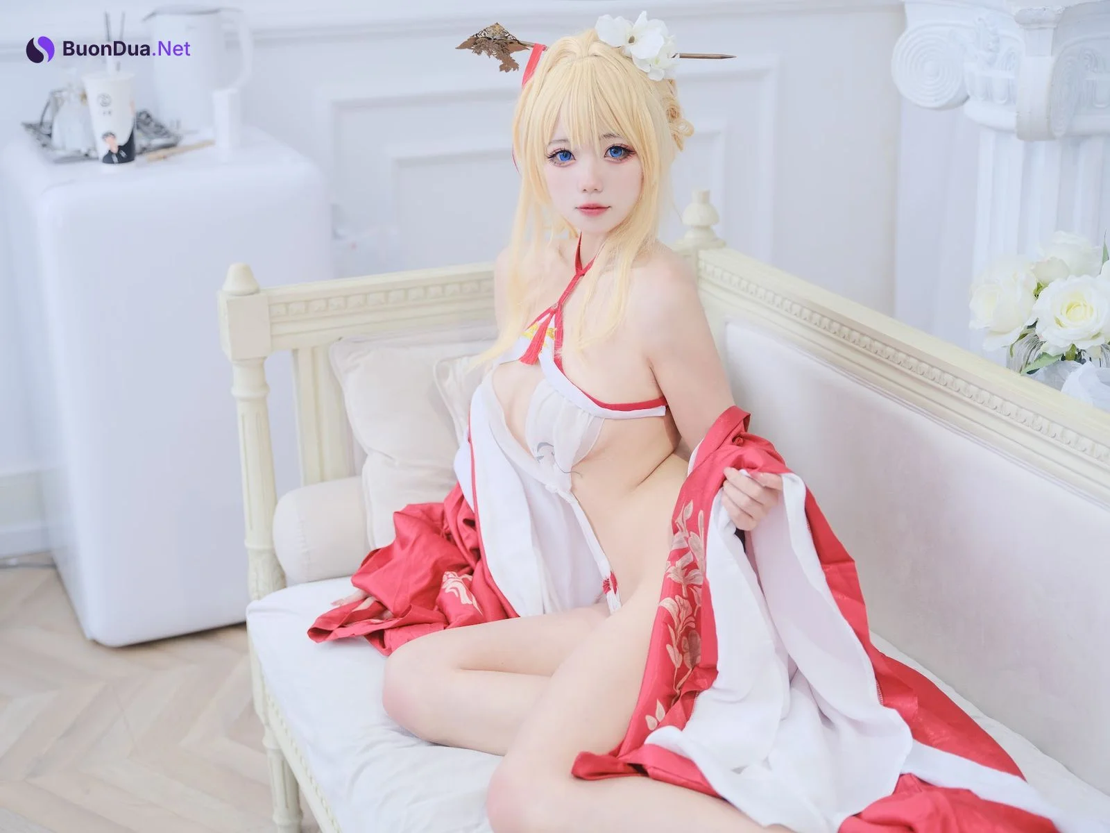 Coser@黏黏团子兔 – 光荣凉夜春雪新年 - 사진 2